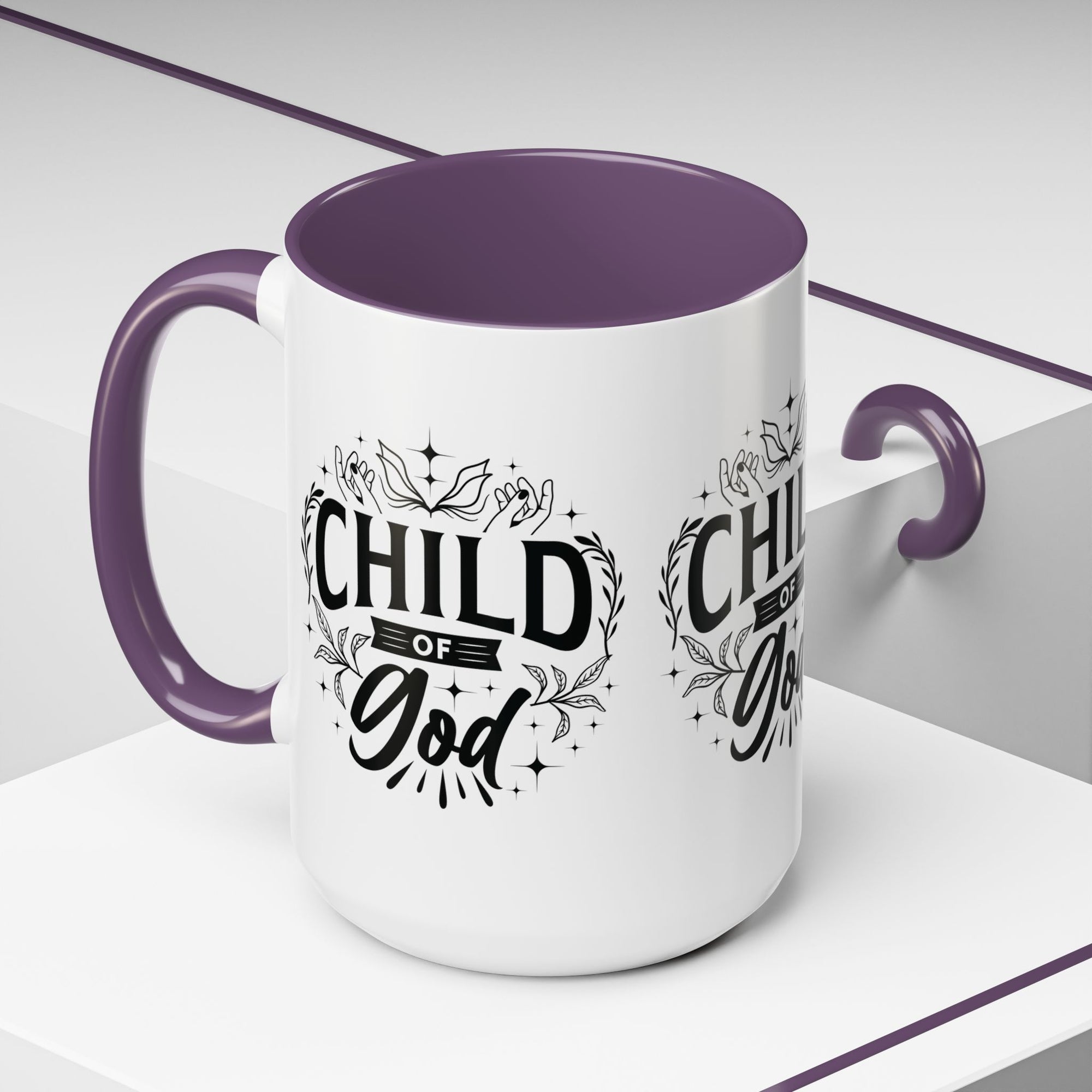 Child of God Accent Coffee Mug - Inspirational Design