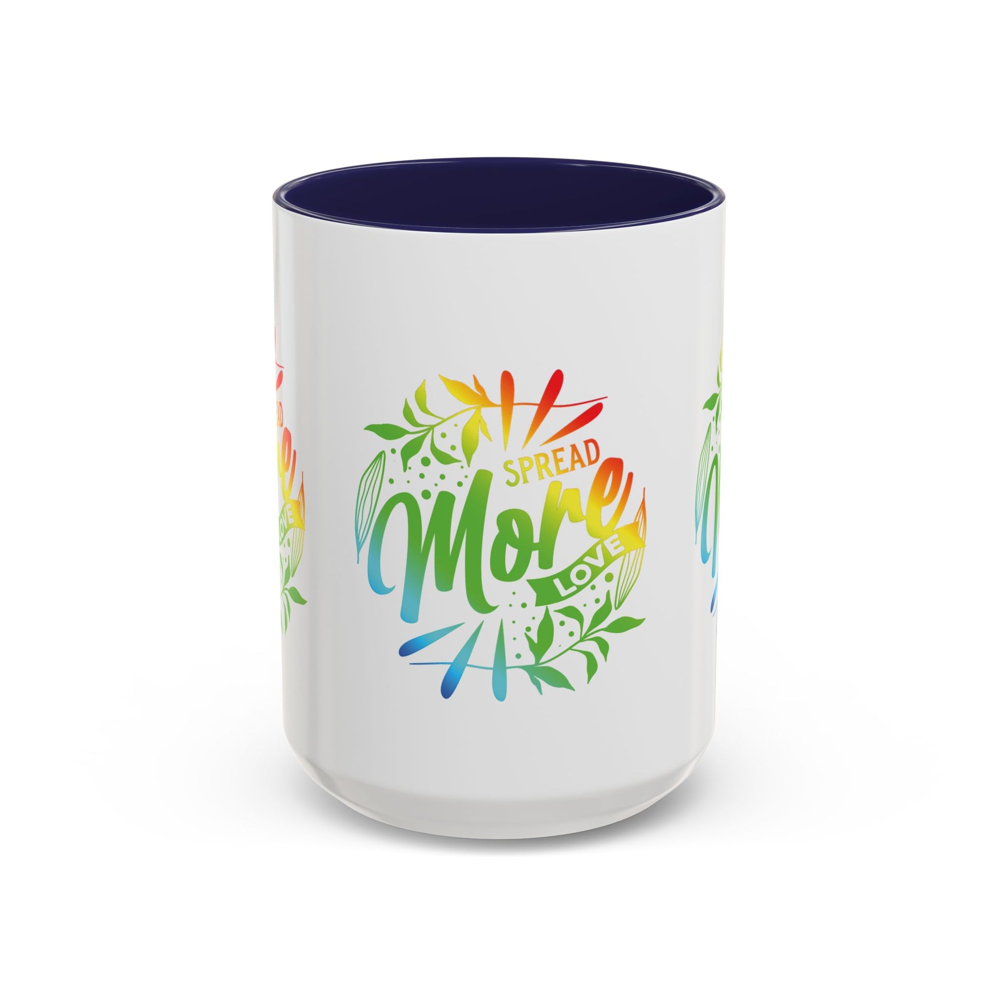 Spread more Love Accent Coffee Mug - Inspirational Design
