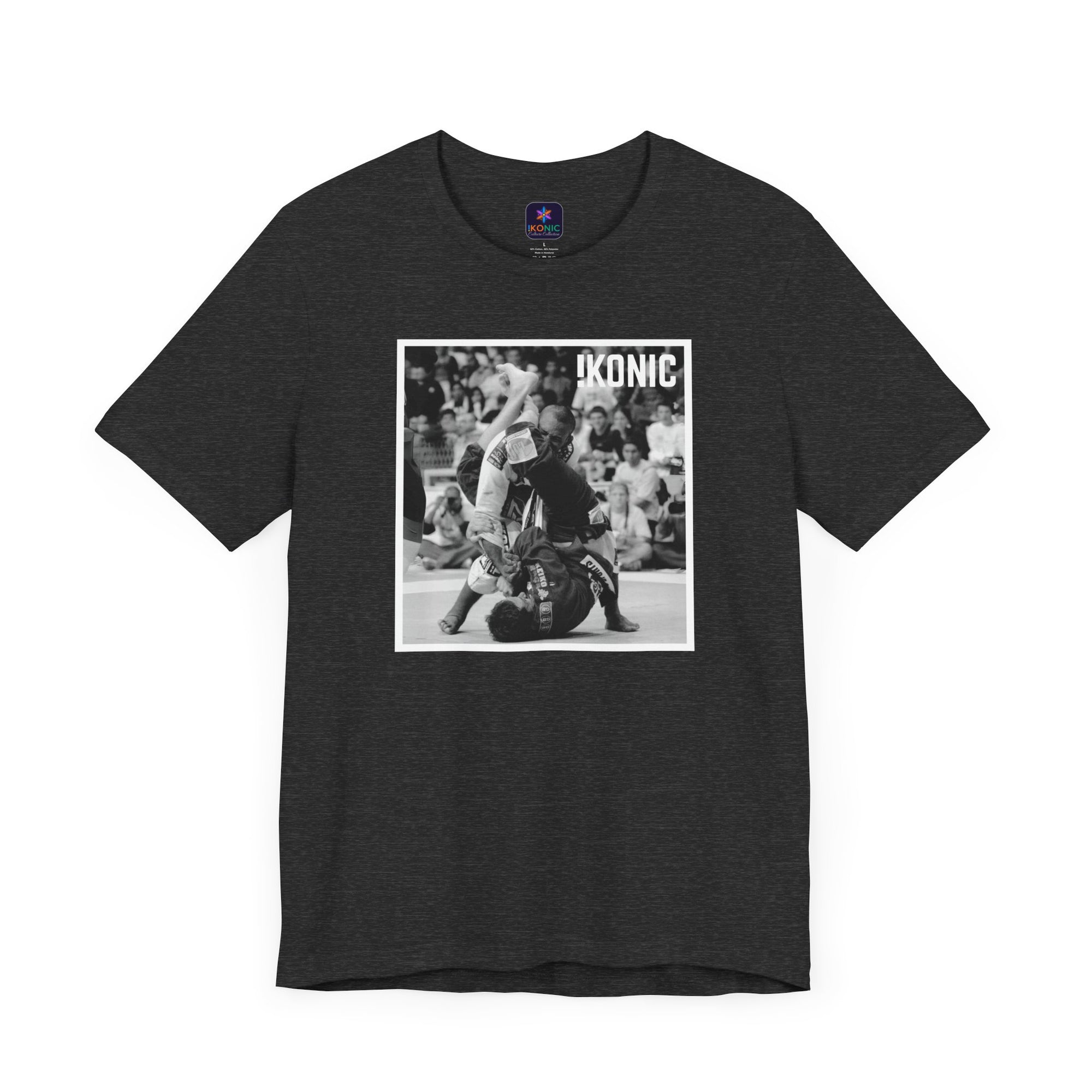 IKONIC Unisex Jersey Tee - Casual Graphic Top for Sports Fans, Everyday Wear, Gift for Him/Her, Street Style Fashion