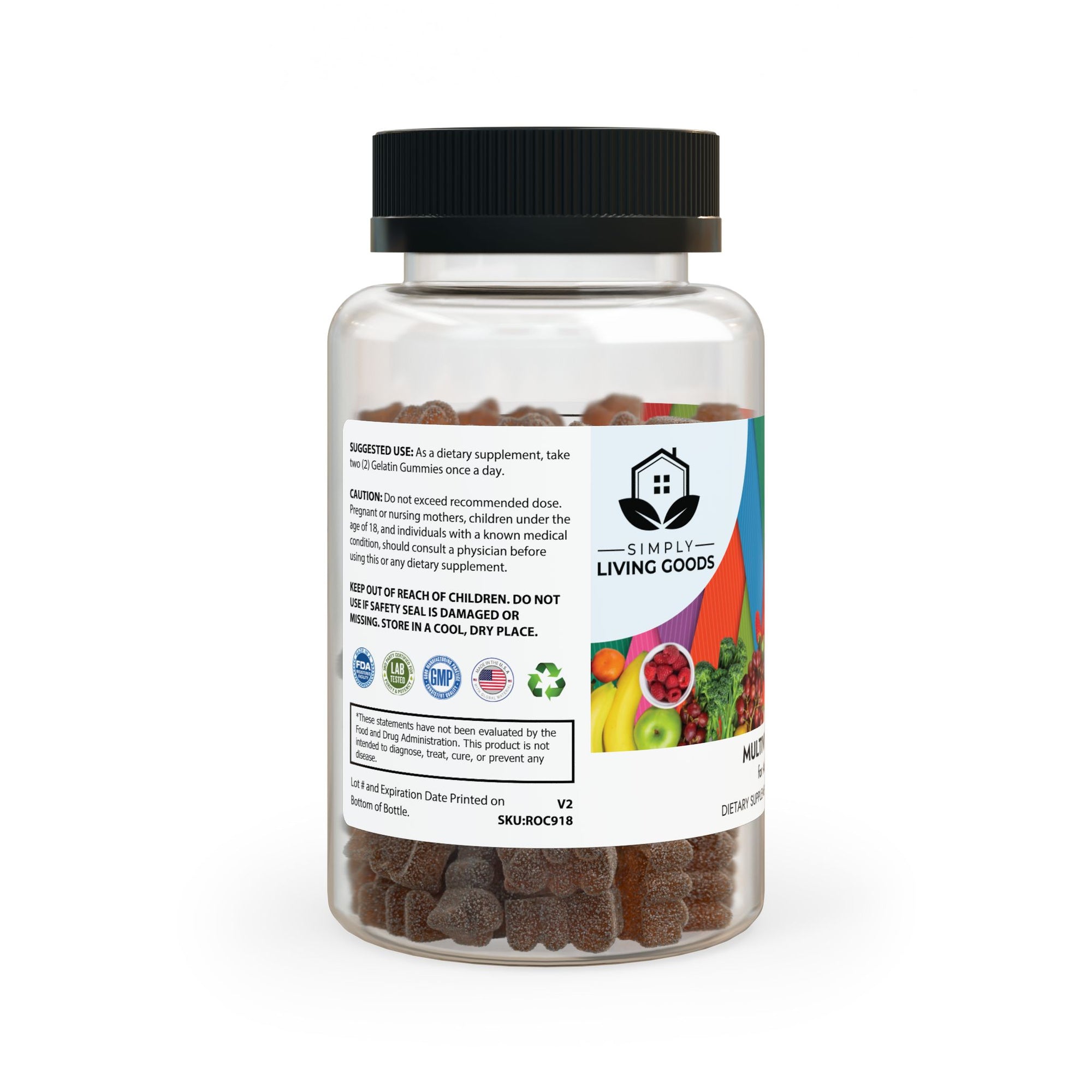 Multivitamin Gummies for Adults (60 Gummies)