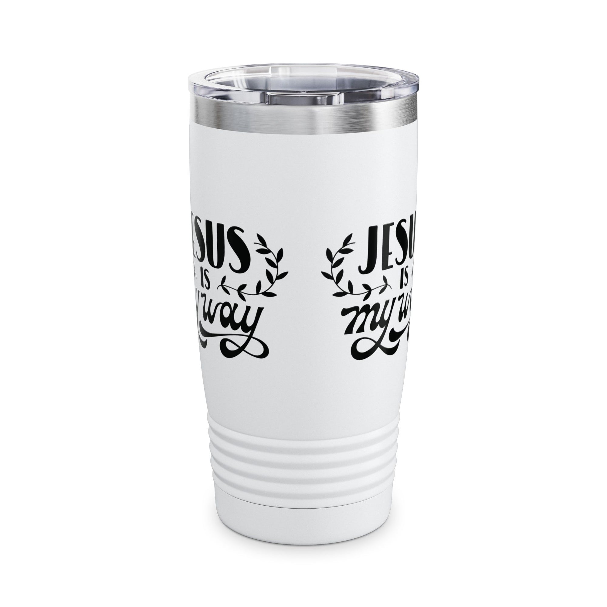 Jesus is My Way Ringneck Tumbler - 20oz Inspirational Travel Mug