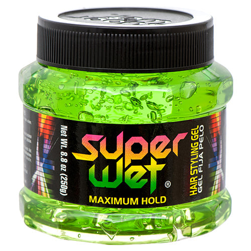 WHOLESALE SUPERWET HAIR GEL 8.8 OZ GREEN SOLD BY CASE