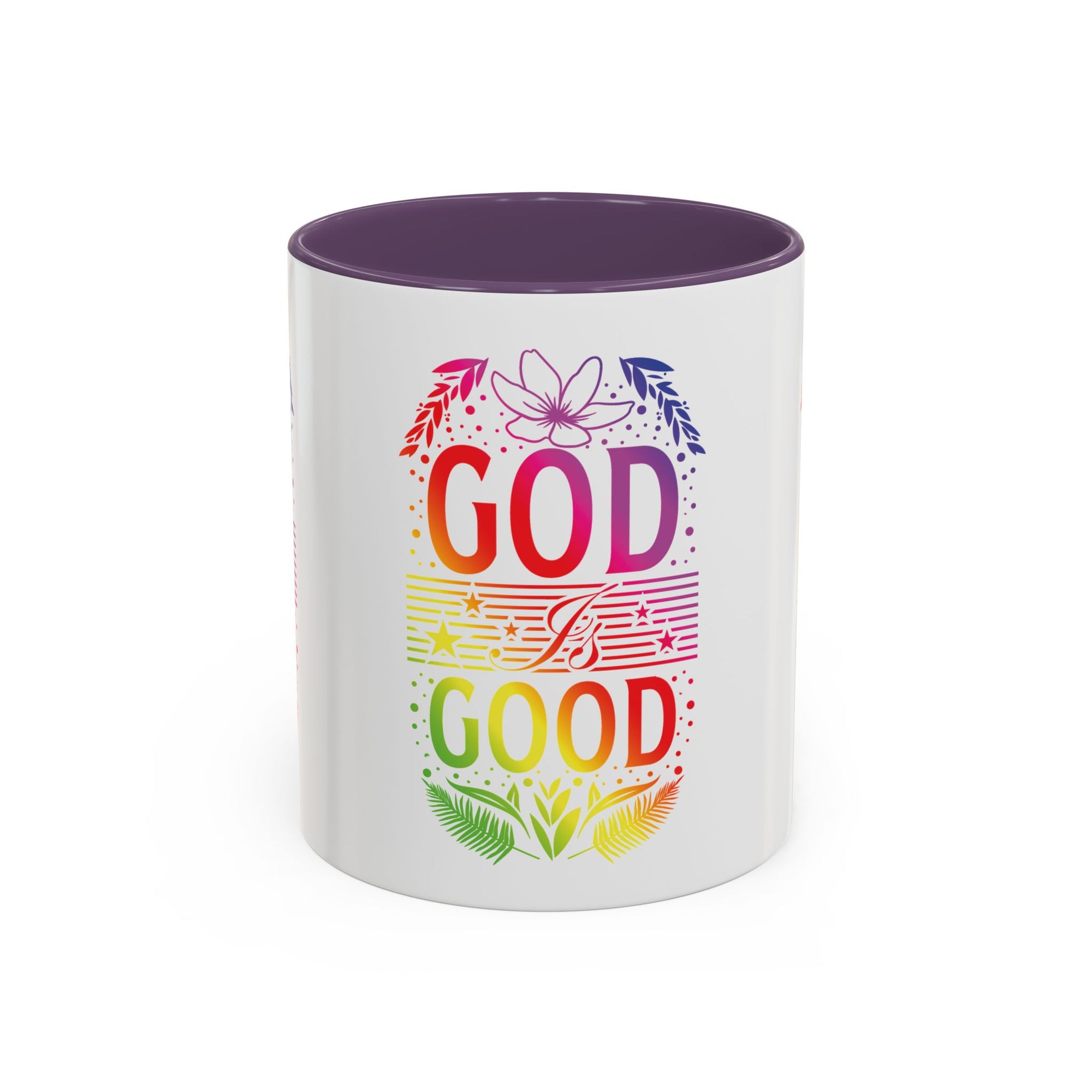 God is Good Accent Coffee Mug - Inspirational Design