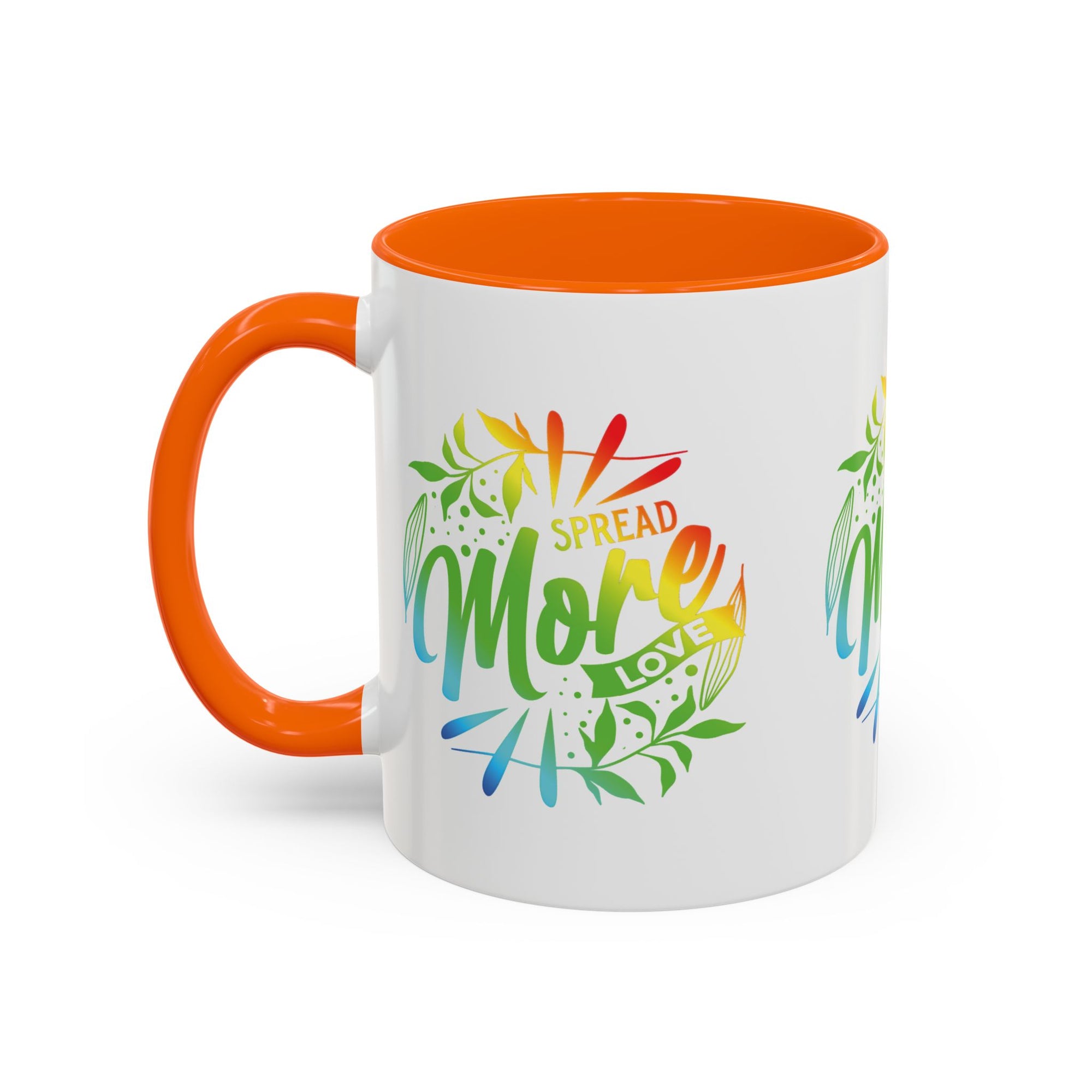 Spread more Love Accent Coffee Mug - Inspirational Design