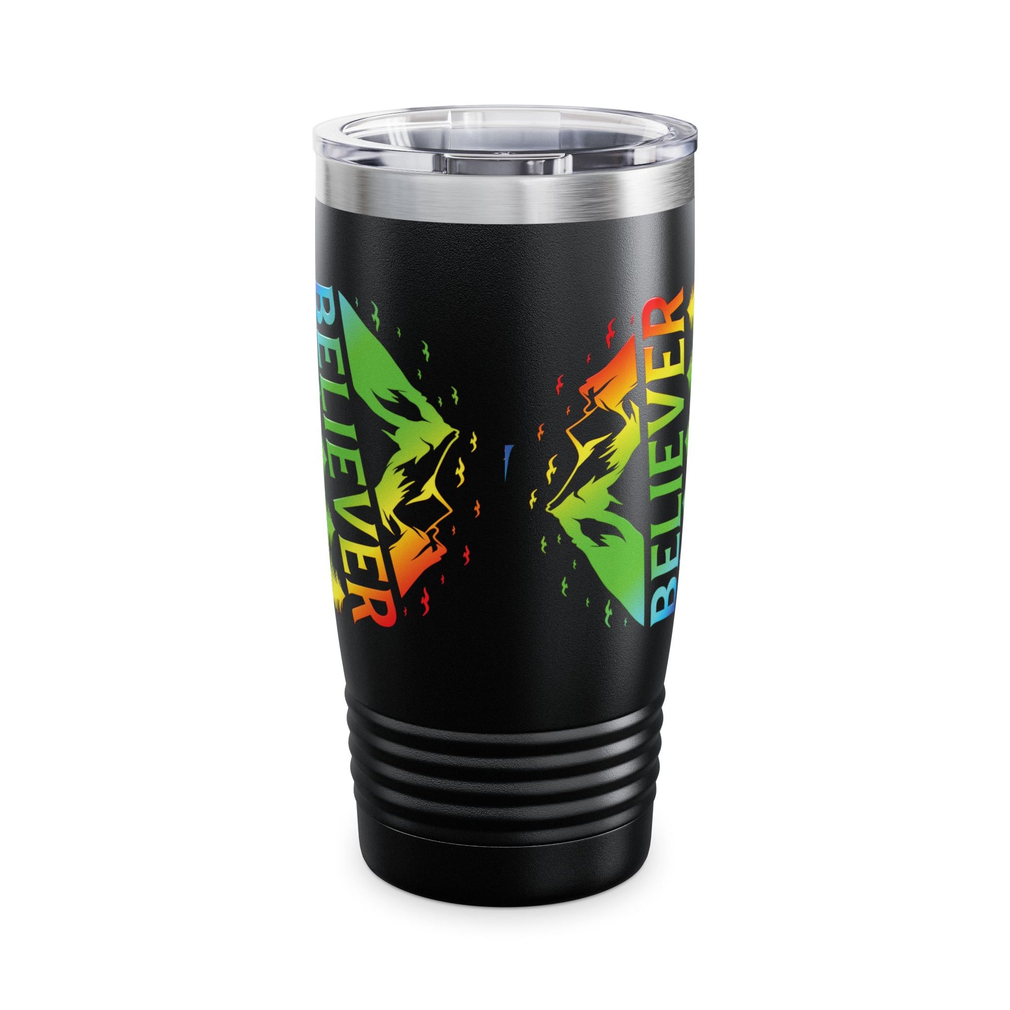 Believer Ringneck Tumbler - 20oz Inspirational Travel Mug