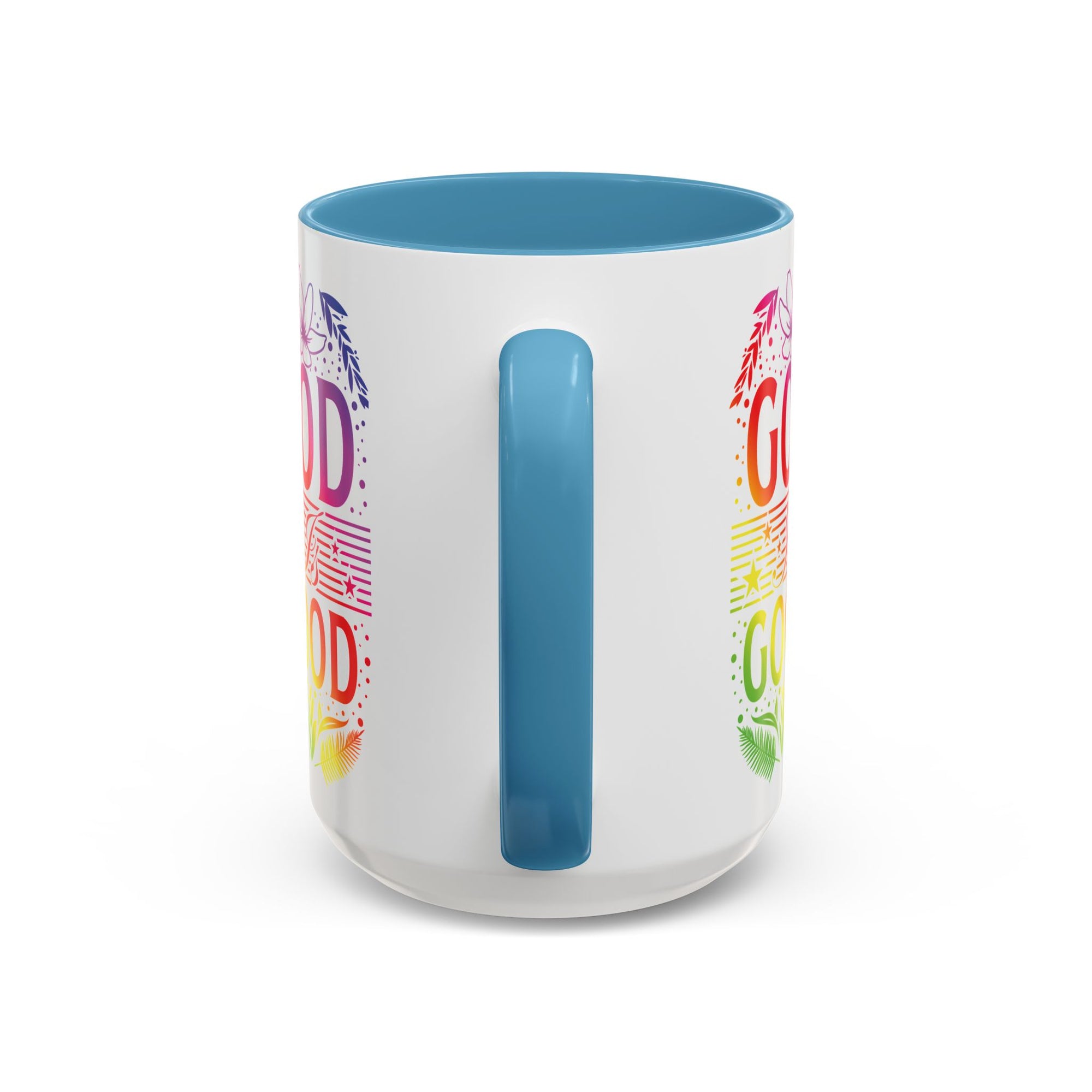 God is Good Accent Coffee Mug - Inspirational Design