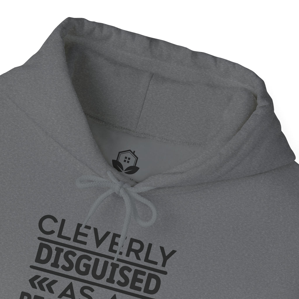 Cleverly Disguised Adult Hoodie - Unisex Heavy Blend Sweatshirt