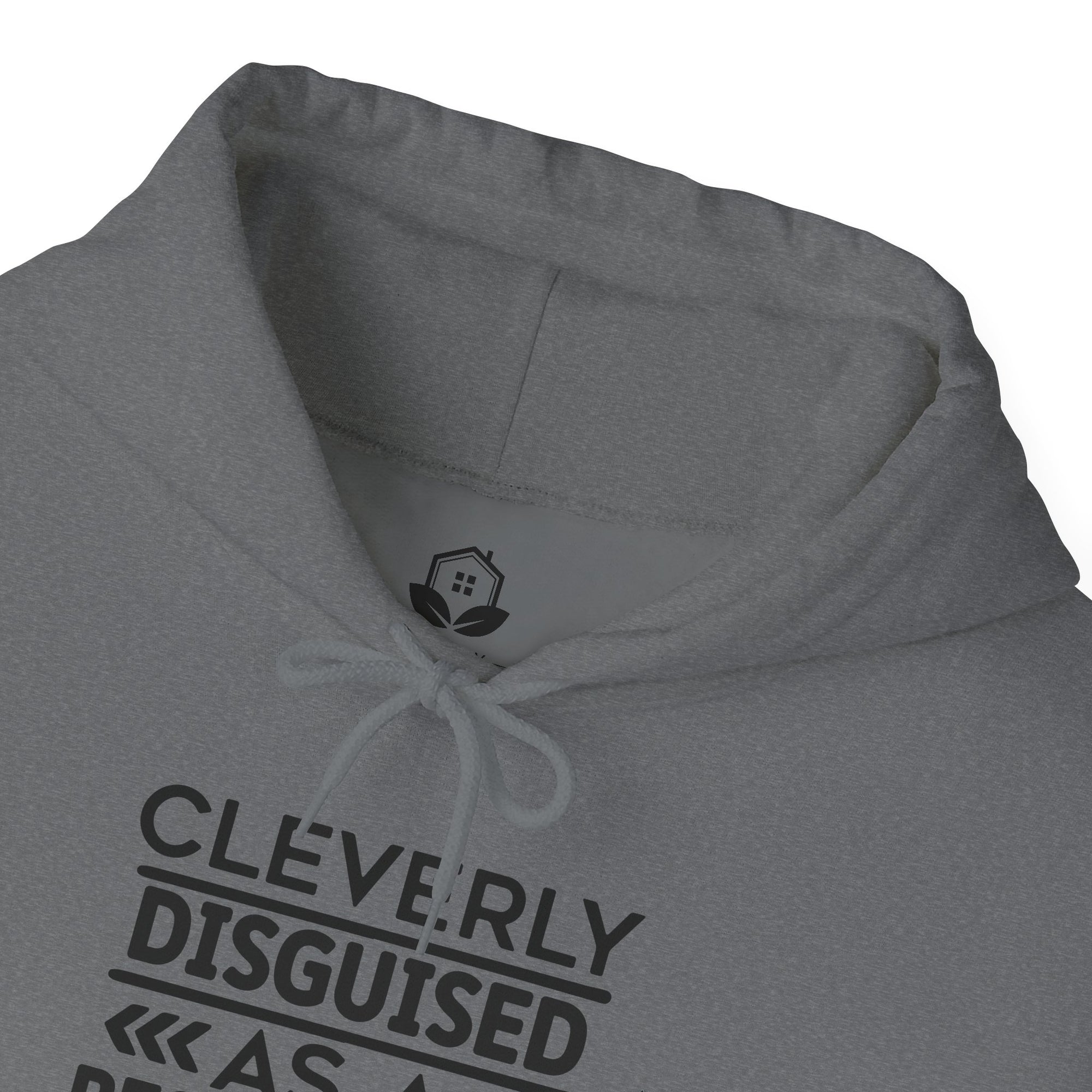 Cleverly Disguised Adult Hoodie - Unisex Heavy Blend Sweatshirt