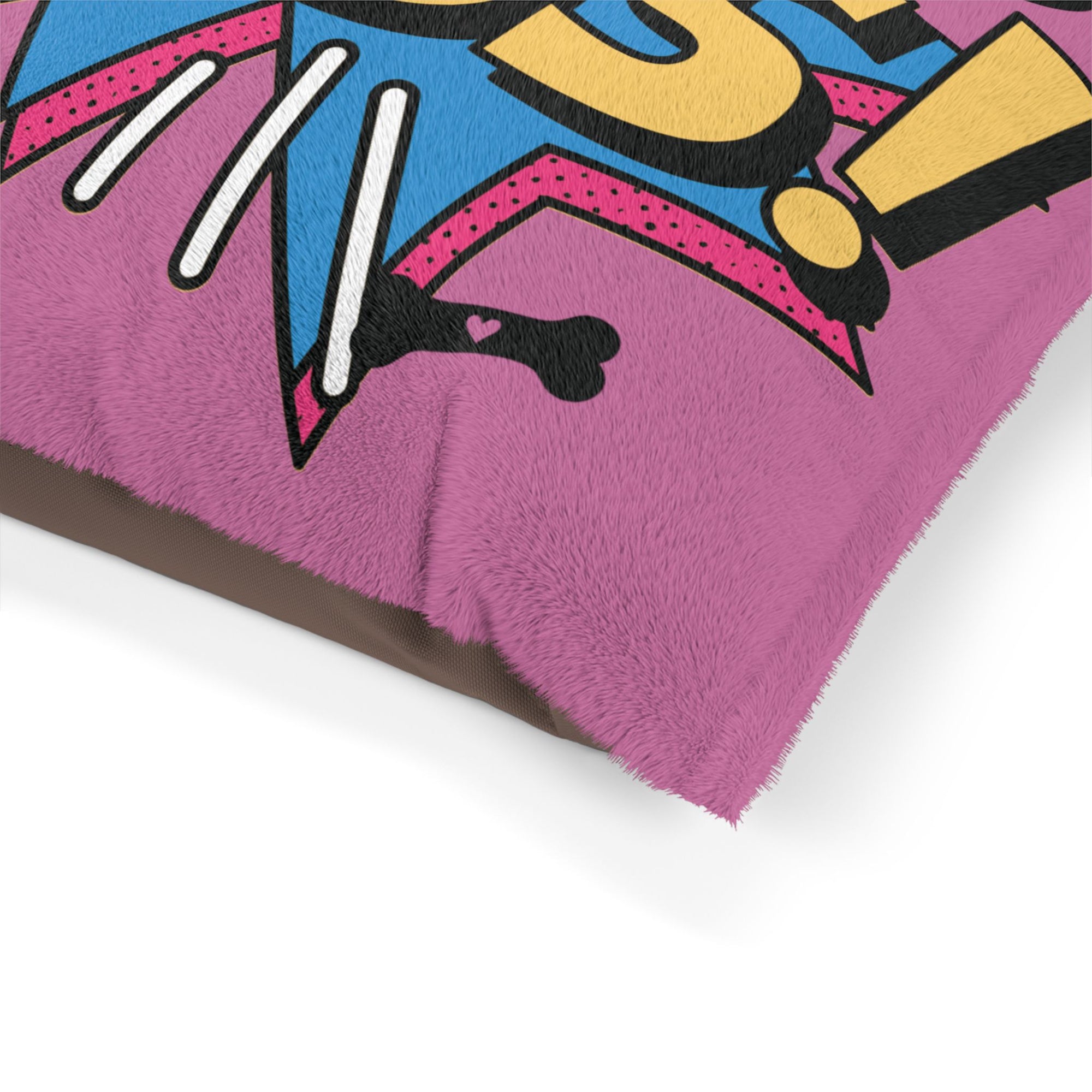 Boss Pet Bed (Pink) - Fun and Cozy Space for Your Furry Leader