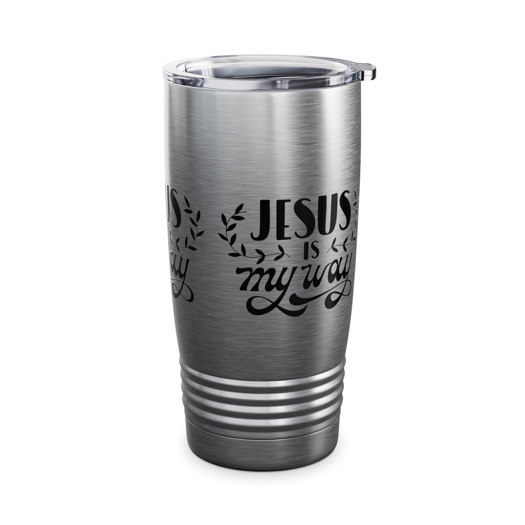 Jesus is My Way Ringneck Tumbler - 20oz Inspirational Travel Mug