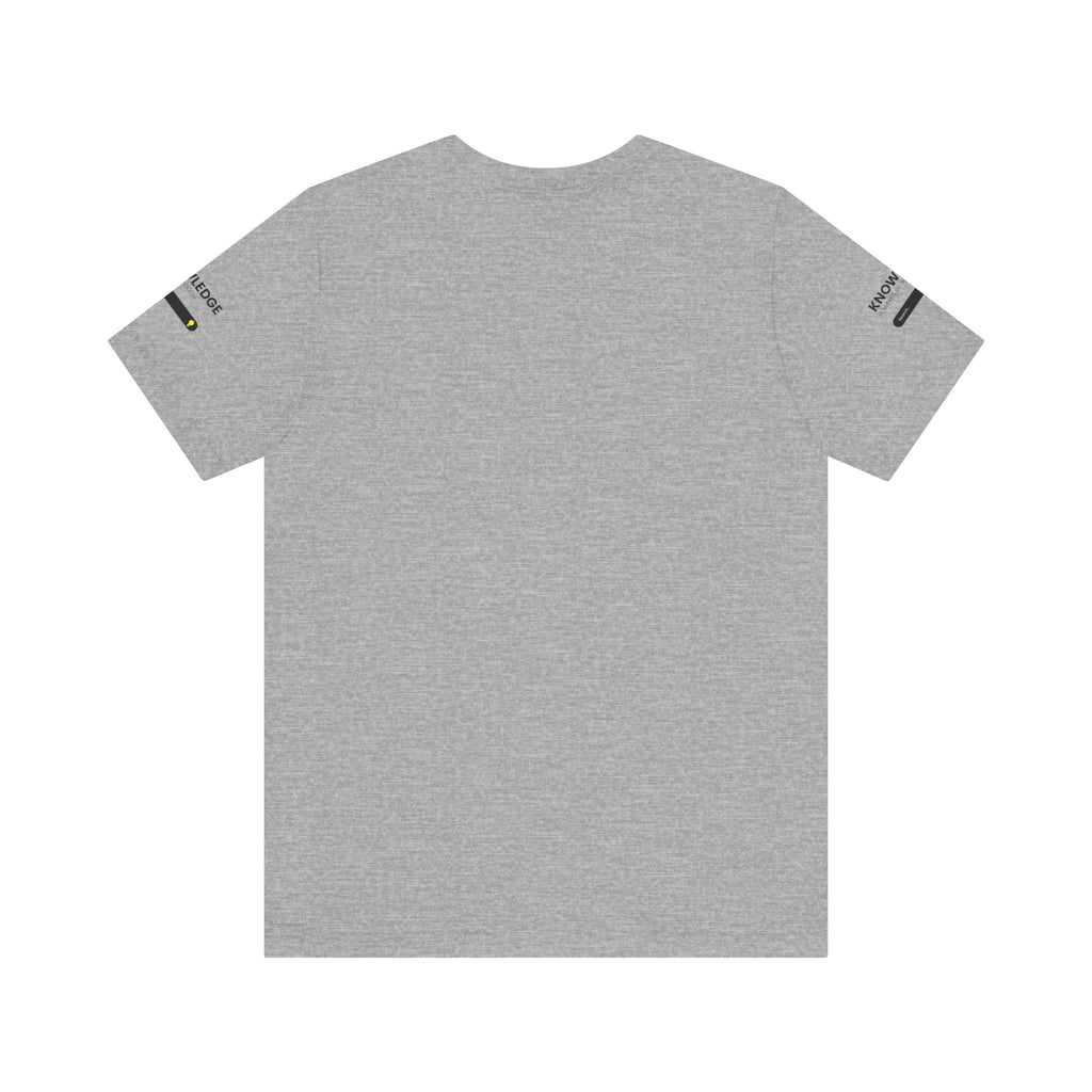 Unisex Jersey Tee with 'In My Defense I was Left Unsupervised' Quote - Perfect for Everyday Wear