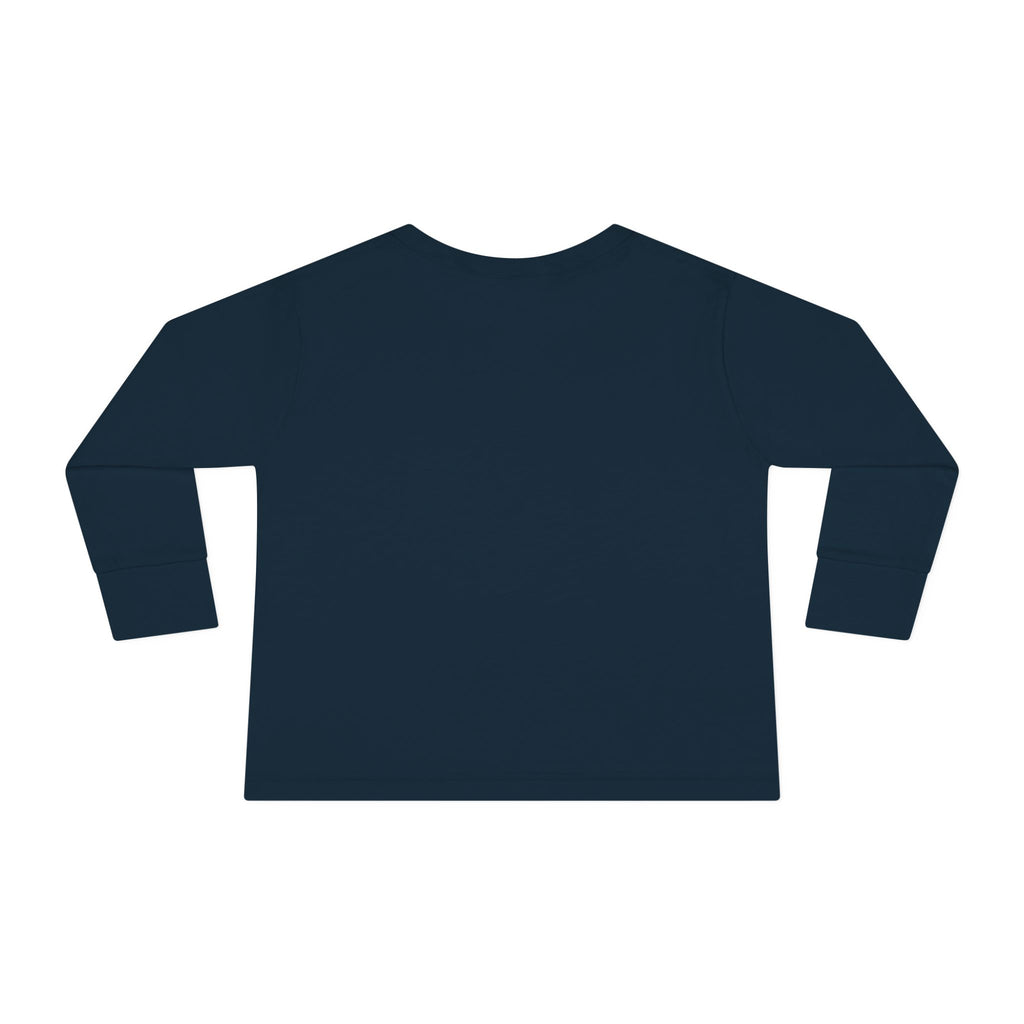 Toddler Long Sleeve Tee - "Hello I'm New Here" Playful Design for Newborns and Celebrations