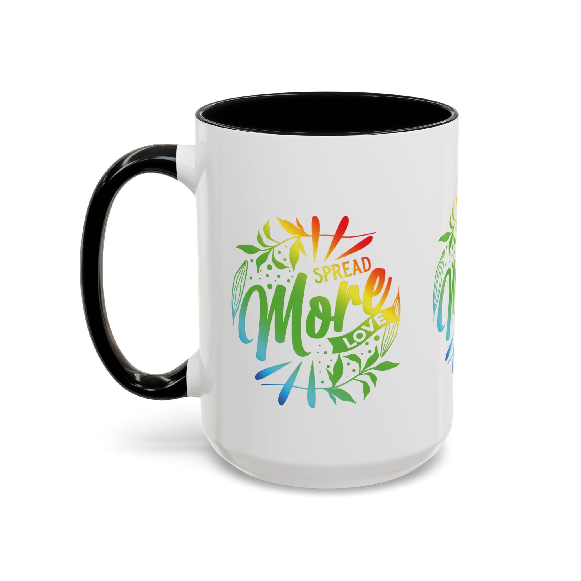 Spread more Love Accent Coffee Mug - Inspirational Design