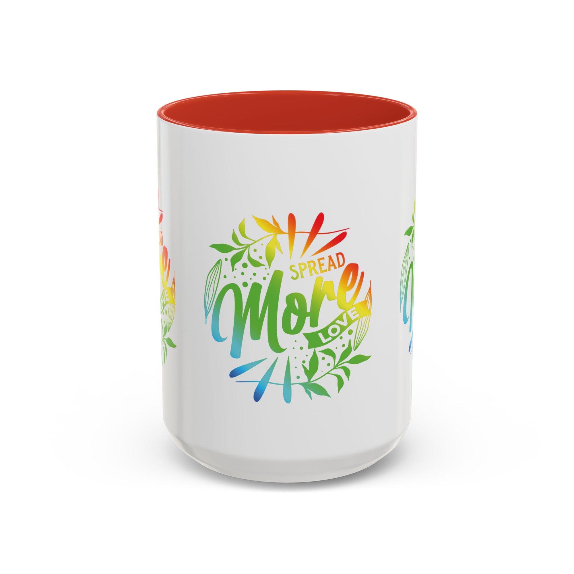 Spread more Love Accent Coffee Mug - Inspirational Design