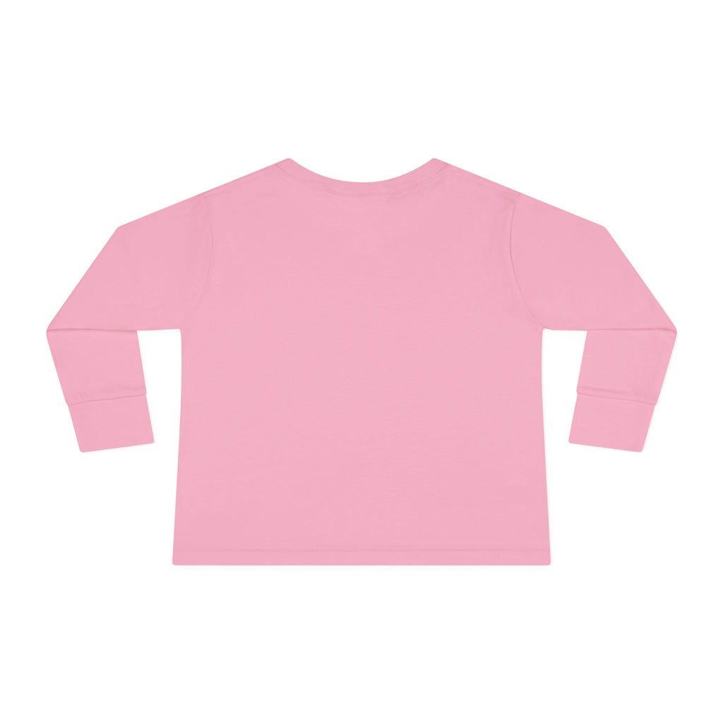 Toddler Long Sleeve Tee - "Hello I'm New Here" Playful Design for Newborns and Celebrations