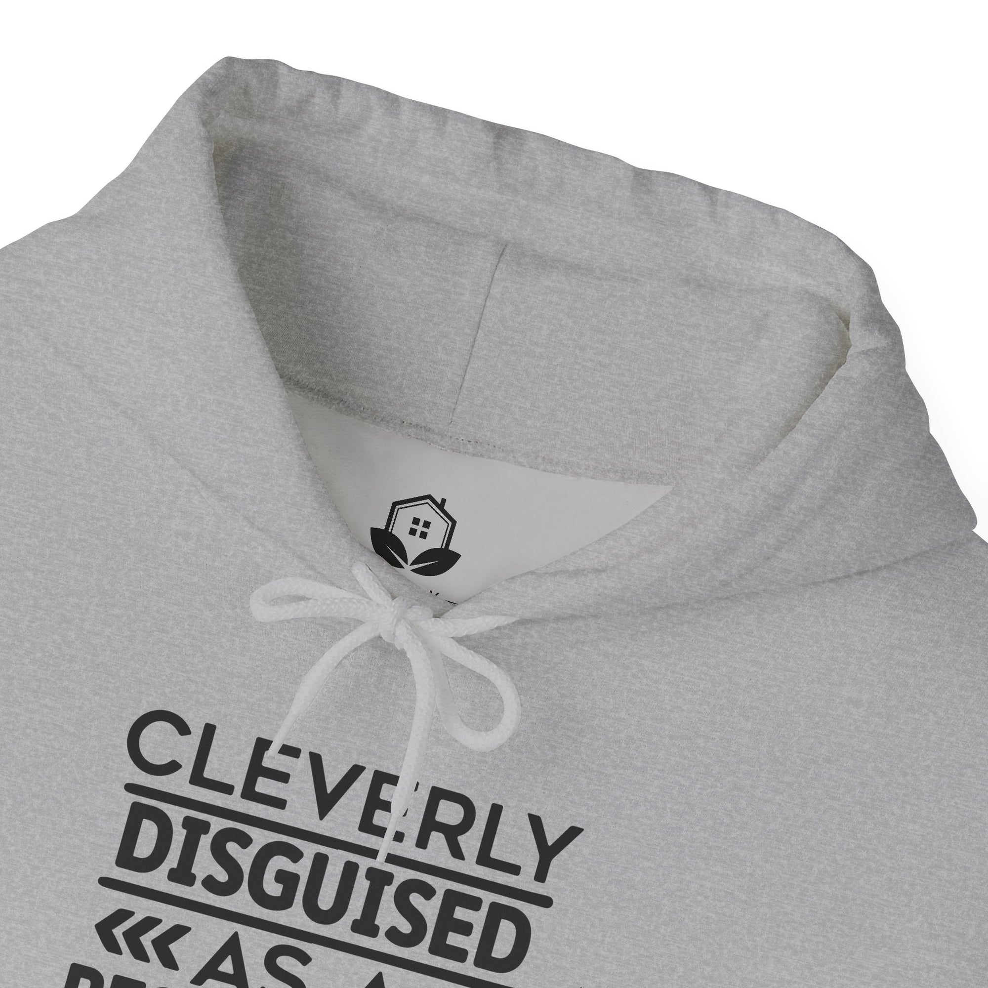 Cleverly Disguised Adult Hoodie - Unisex Heavy Blend Sweatshirt