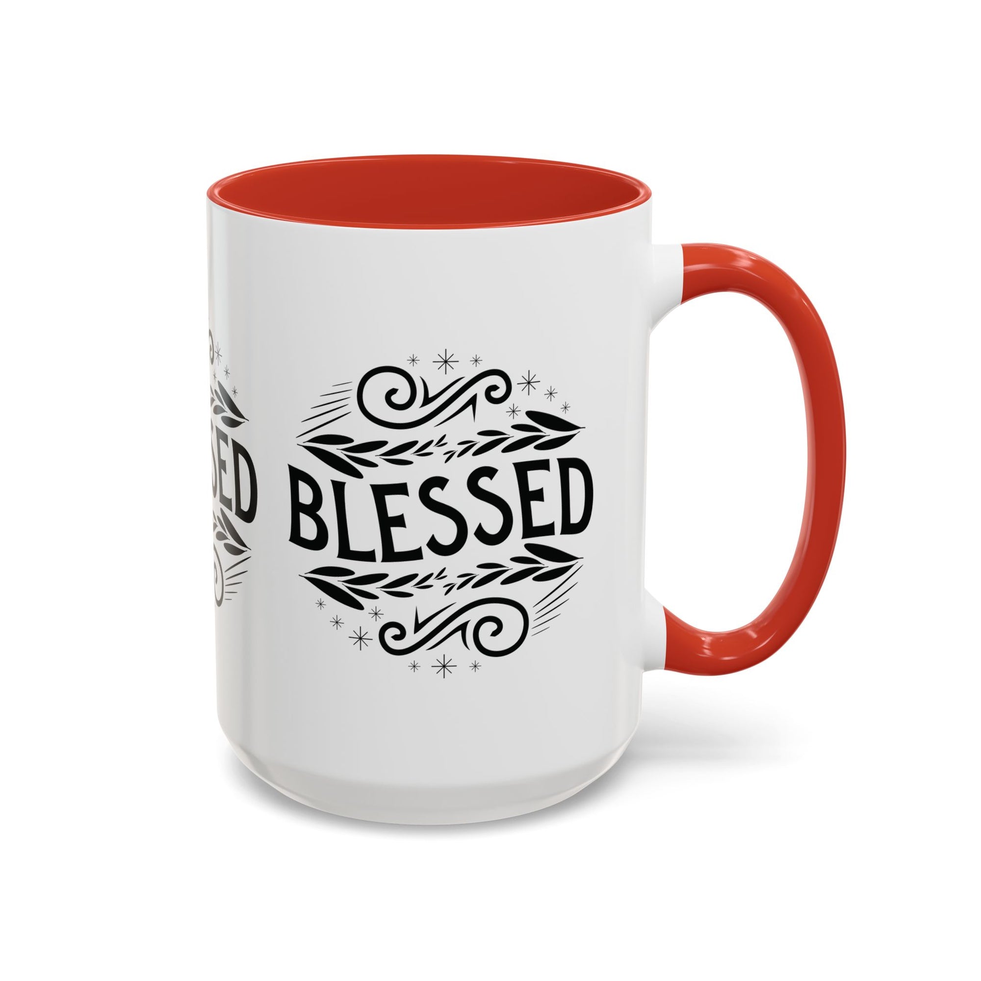 Blessed Accent Coffee Mug - Inspirational Design