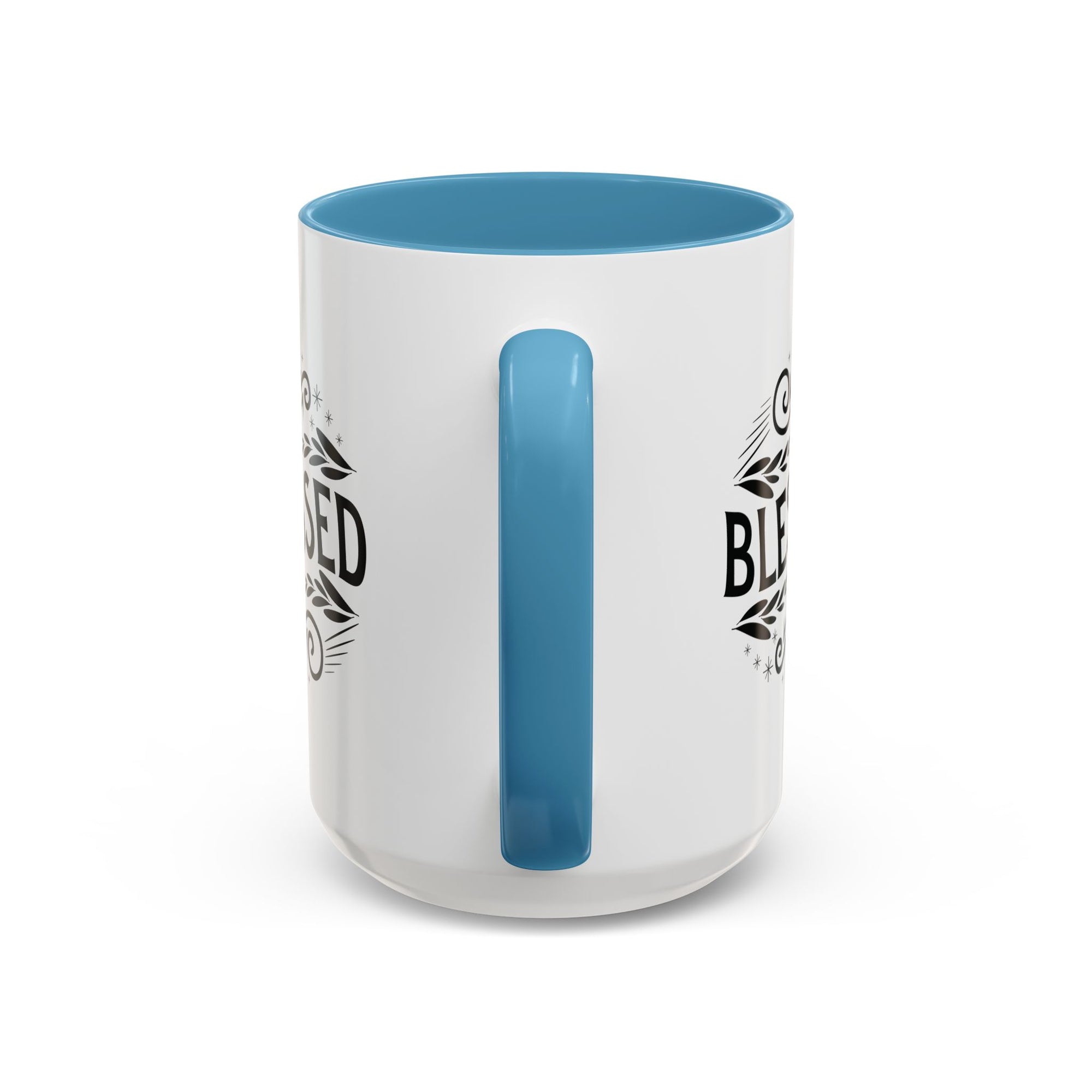 Blessed Accent Coffee Mug - Inspirational Design