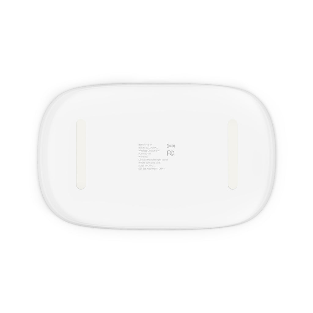 Boss UV Phone Sanitizer & Wireless Charging Pad - Stay Clean & Charged!
