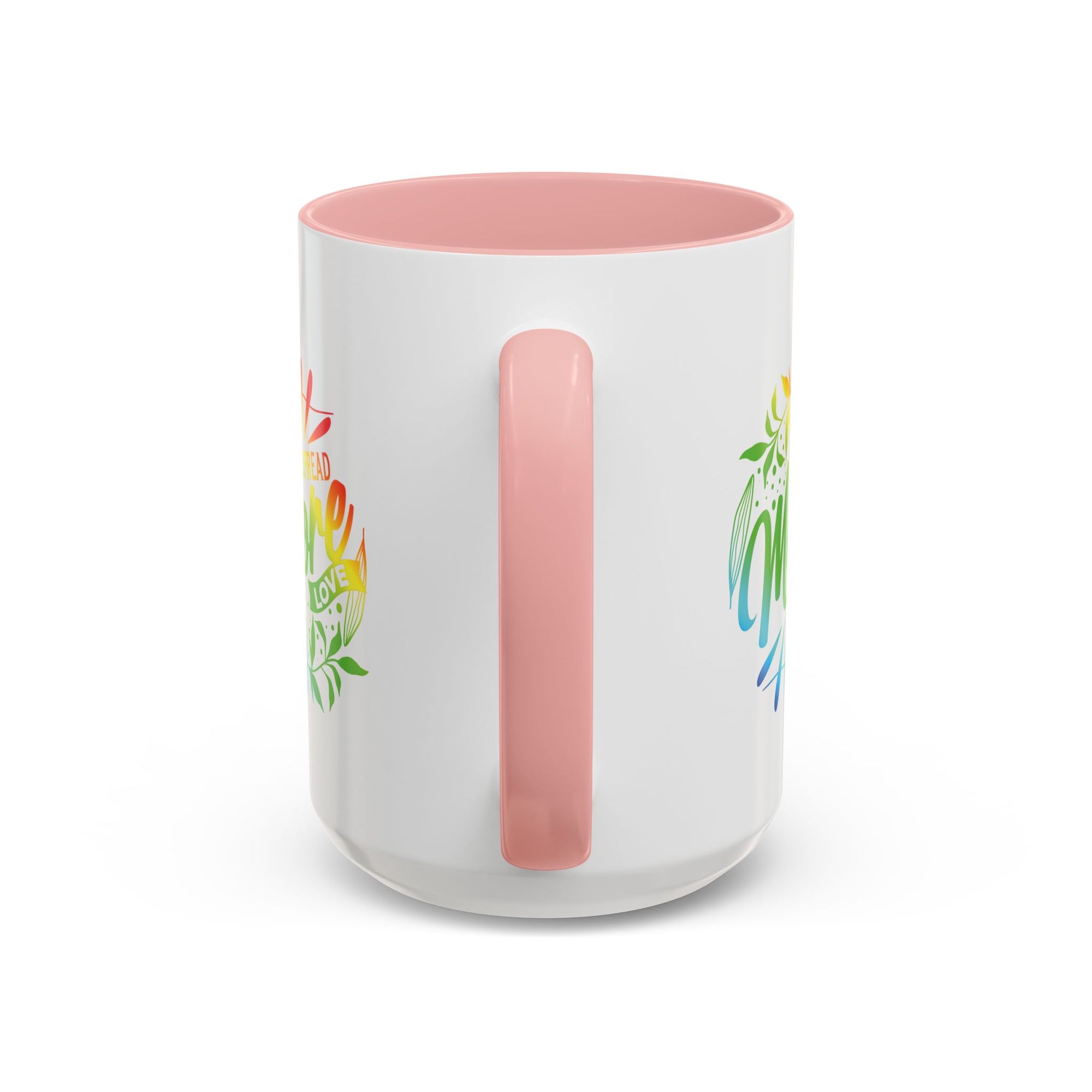 Spread more Love Accent Coffee Mug - Inspirational Design