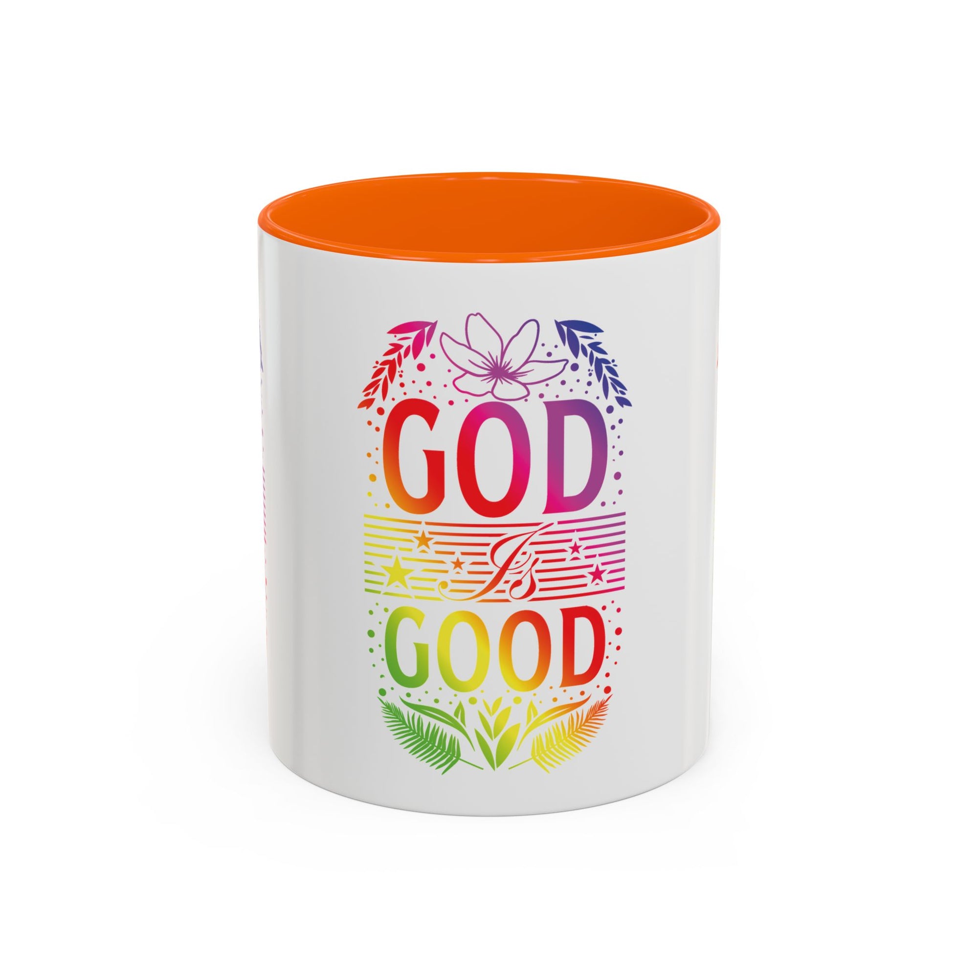 God is Good Accent Coffee Mug - Inspirational Design