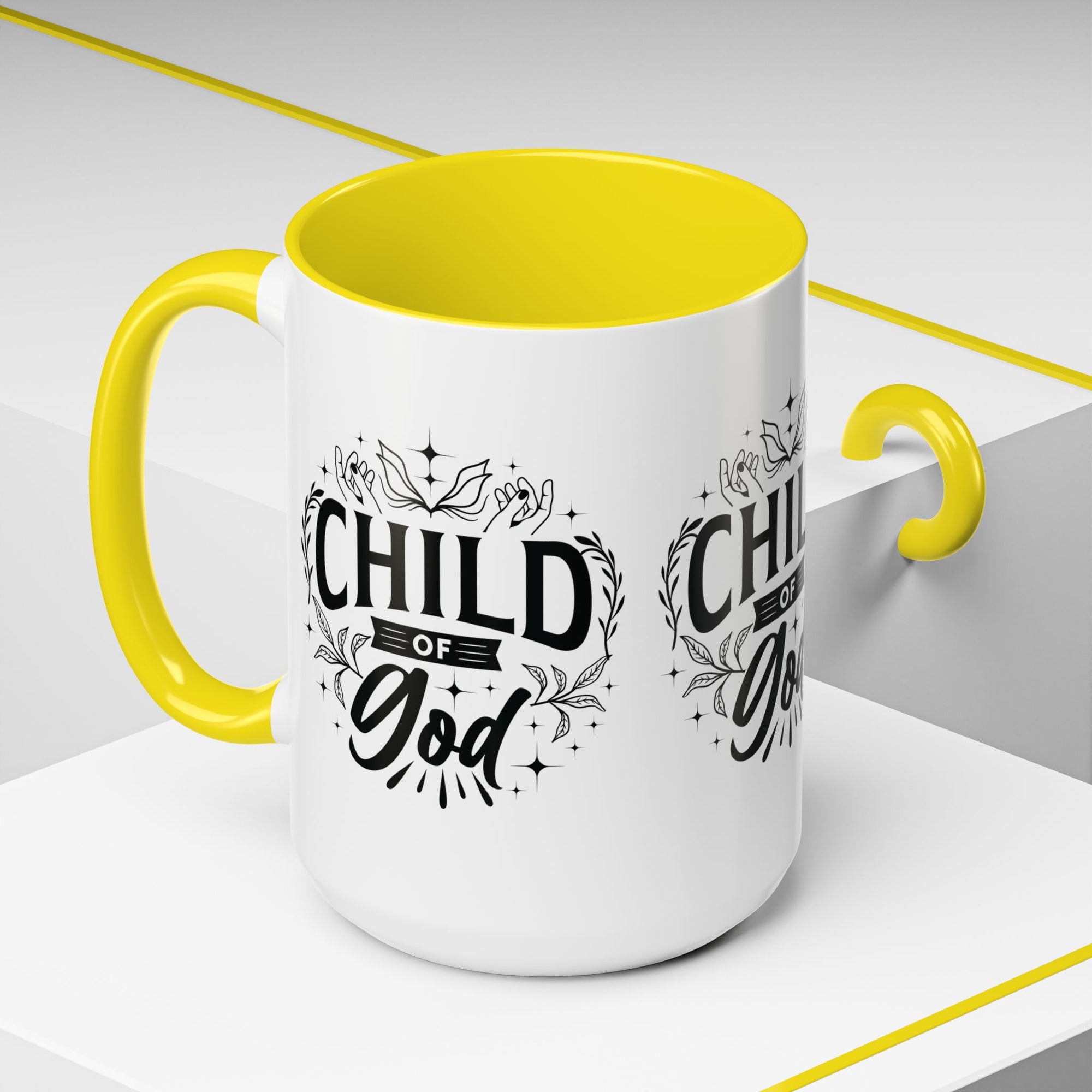 Child of God Accent Coffee Mug - Inspirational Design