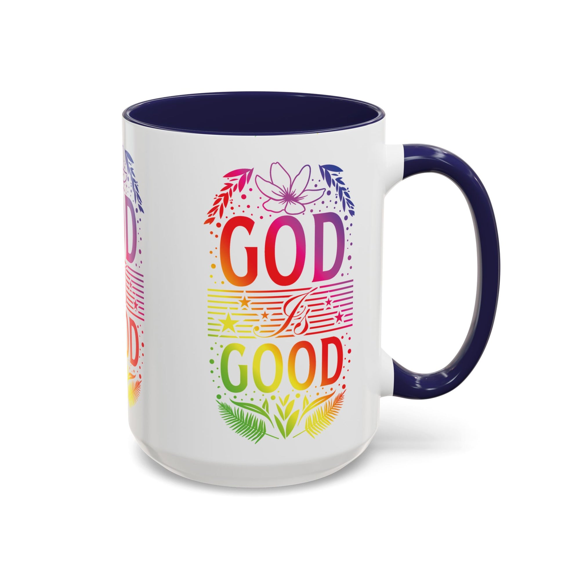 God is Good Accent Coffee Mug - Inspirational Design