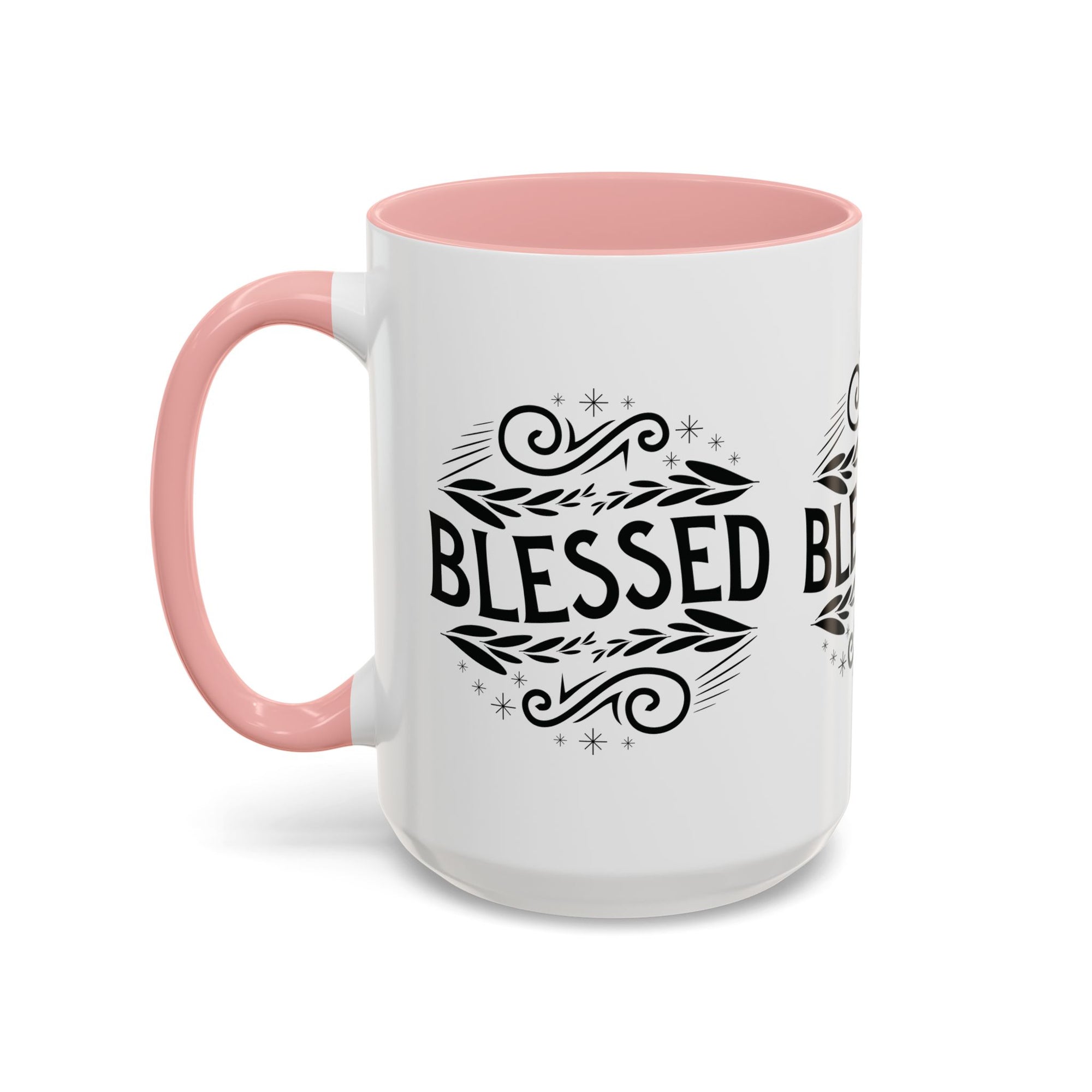 Blessed Accent Coffee Mug - Inspirational Design