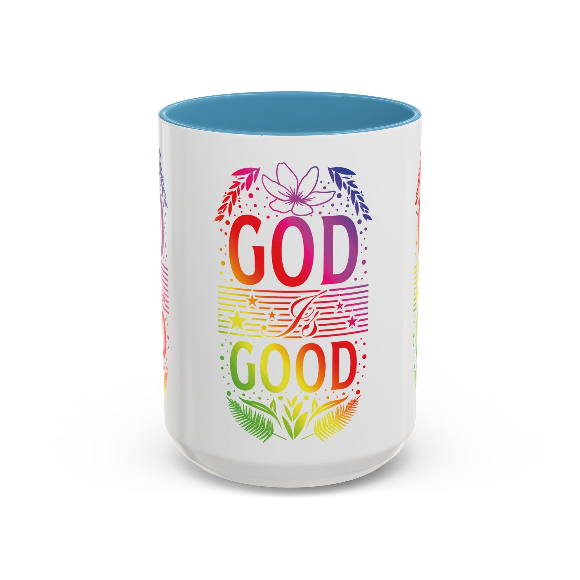 God is Good Accent Coffee Mug - Inspirational Design