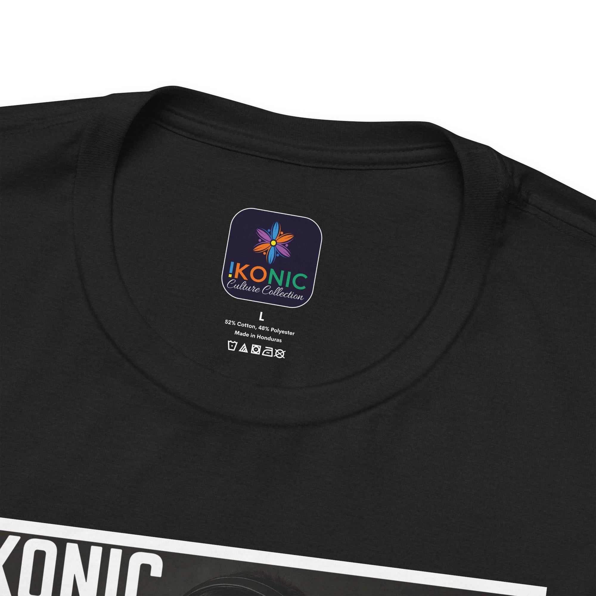 IKONIC Unisex Jersey Tee - Casual Graphic Top for Sports Fans, Everyday Wear, Gift for Him/Her, Street Style Fashion, Bruce The DJ