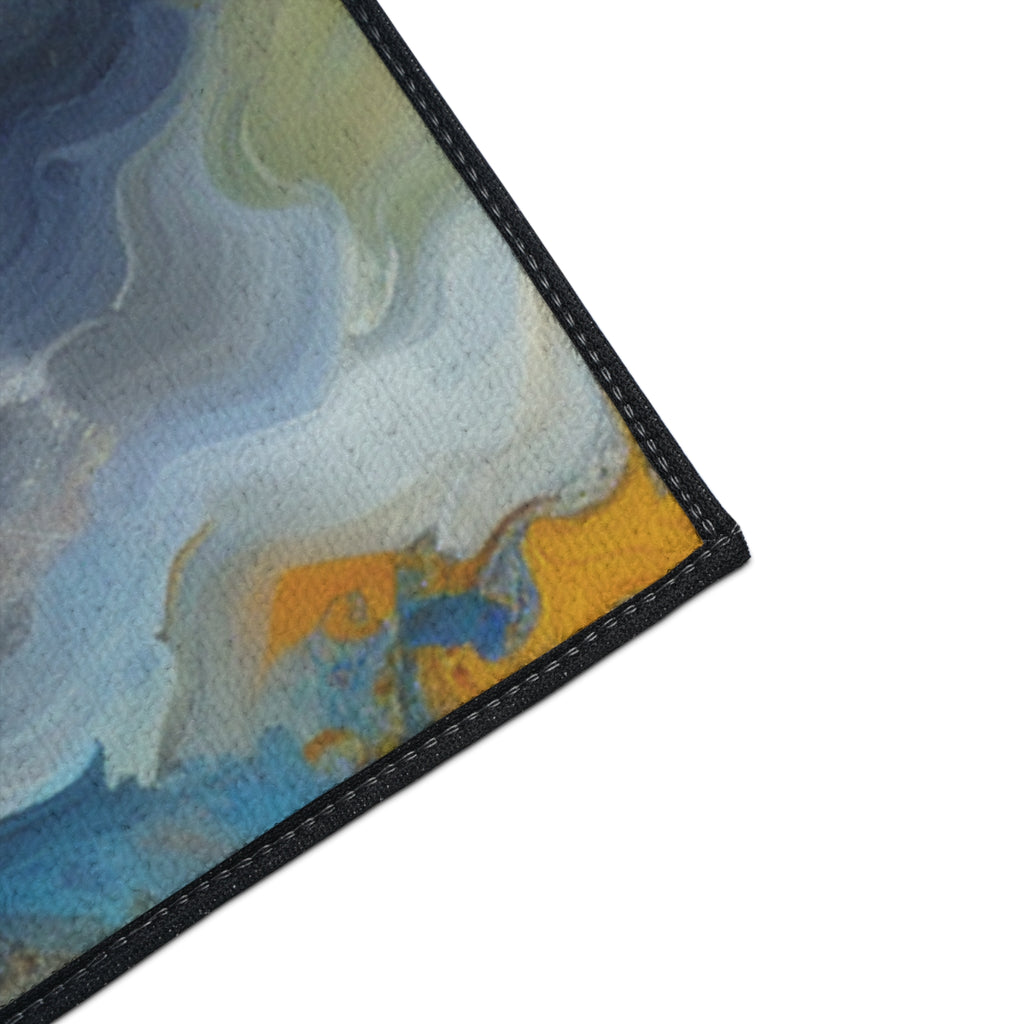 Abstract Art Heavy Duty Floor Mat - Stylish Non-Slip Area Rug for Home Decor