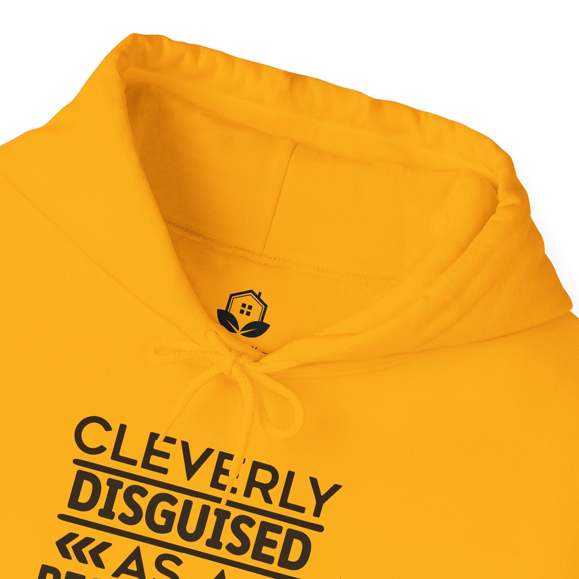 Cleverly Disguised Adult Hoodie - Unisex Heavy Blend Sweatshirt