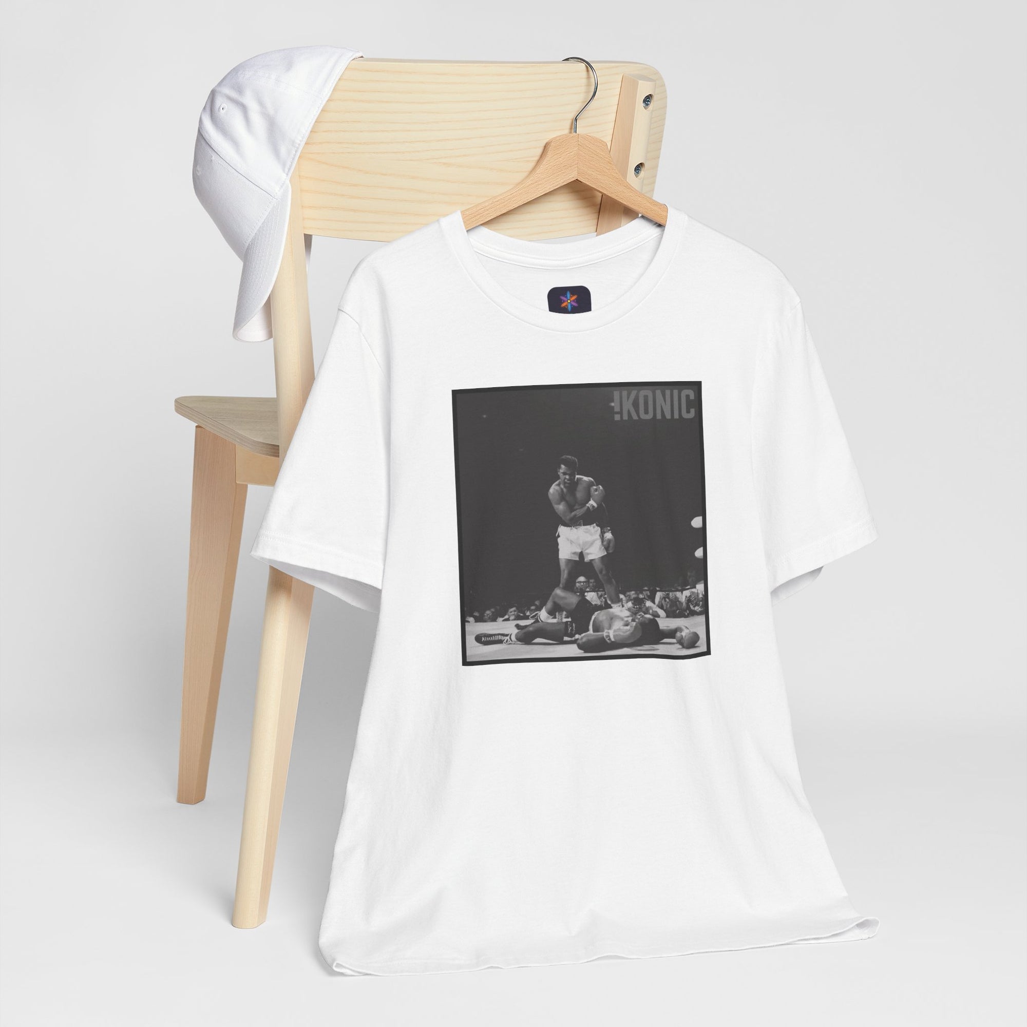 IKONIC Unisex Jersey Tee - Casual Graphic Top for Sports Fans, Everyday Wear, Gift for Him/Her, Street Style Fashion, The Boxer