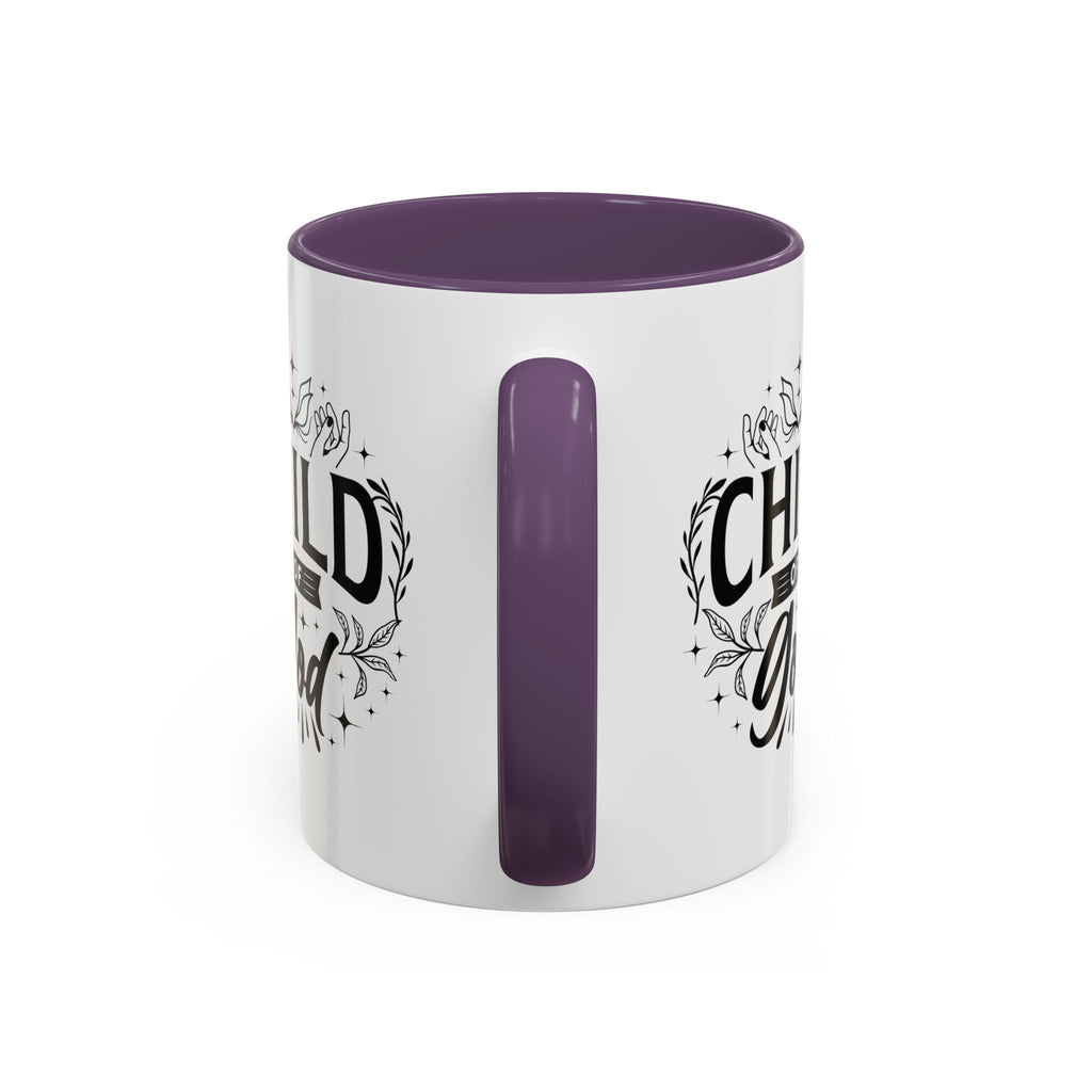 Child of God Accent Coffee Mug - Inspirational Design