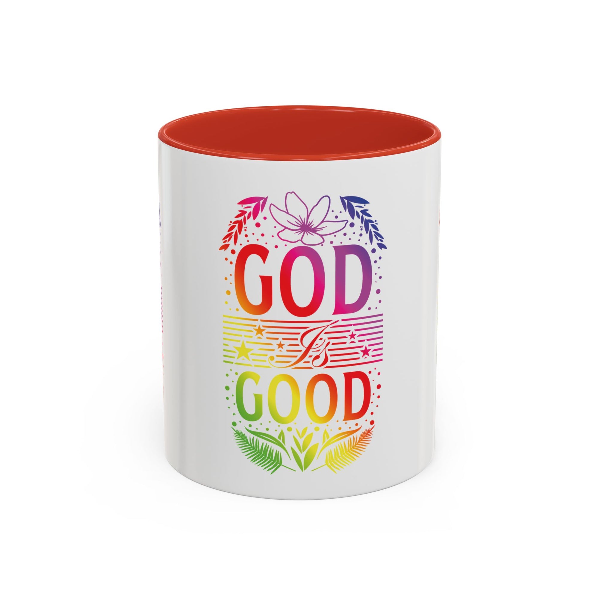 God is Good Accent Coffee Mug - Inspirational Design