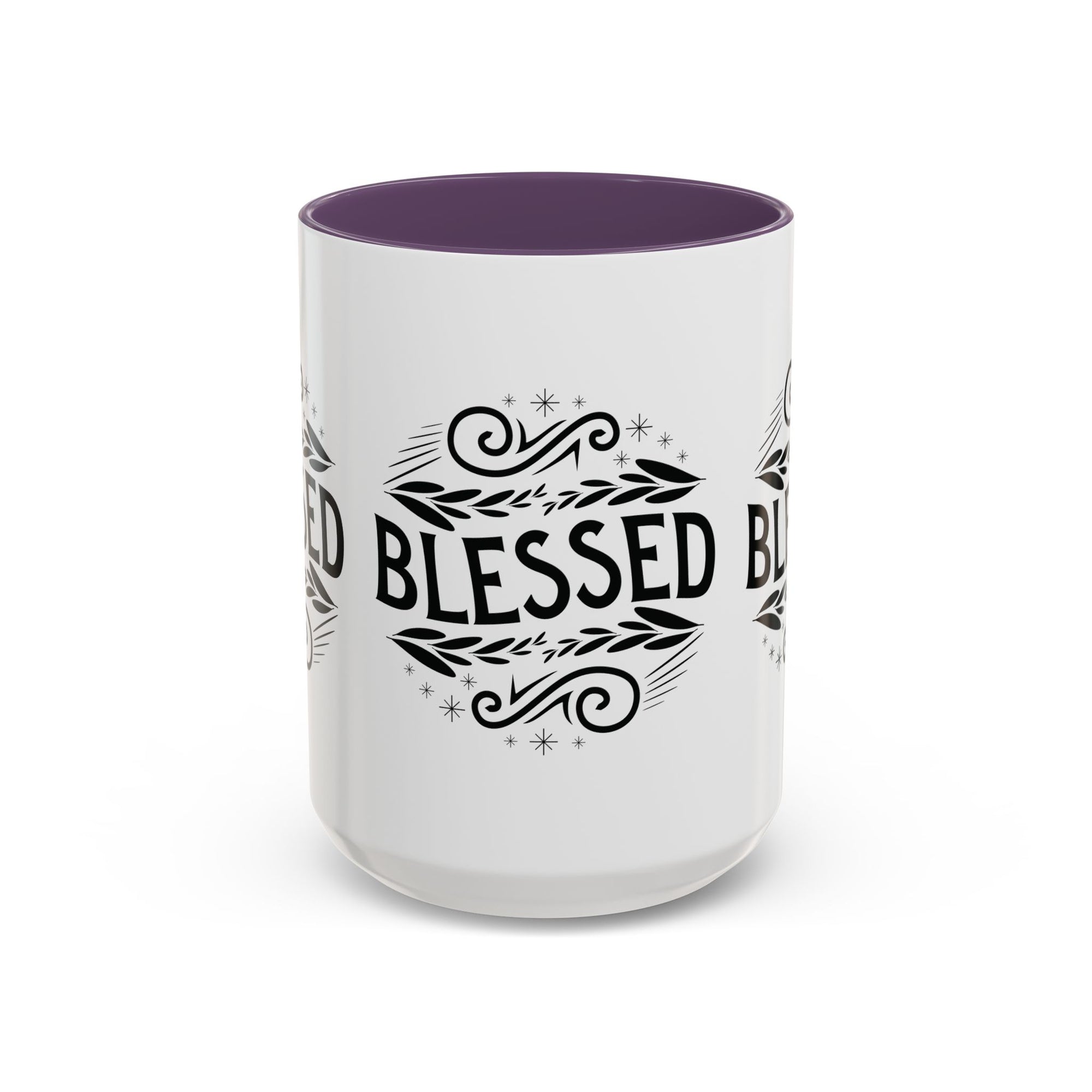 Blessed Accent Coffee Mug - Inspirational Design