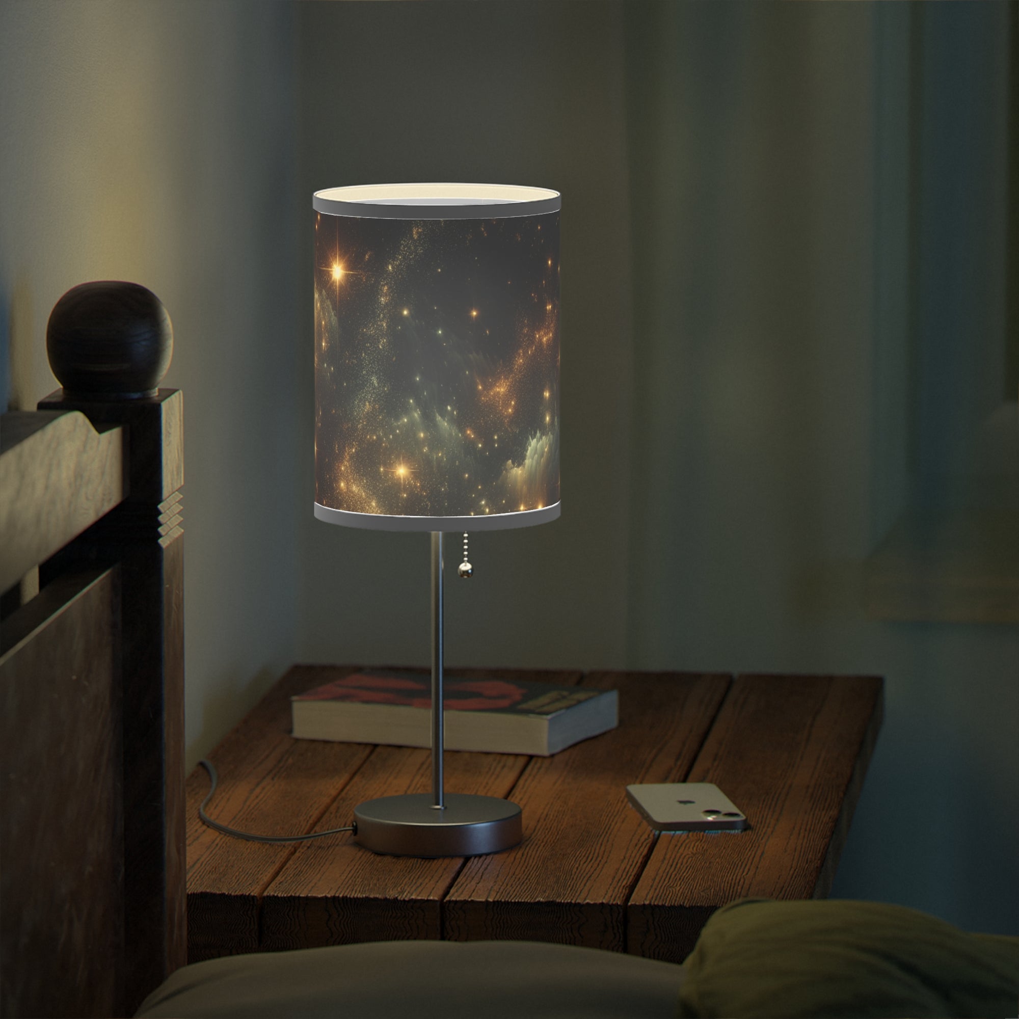 Galaxy-Themed Table Lamp – US/CA Plug