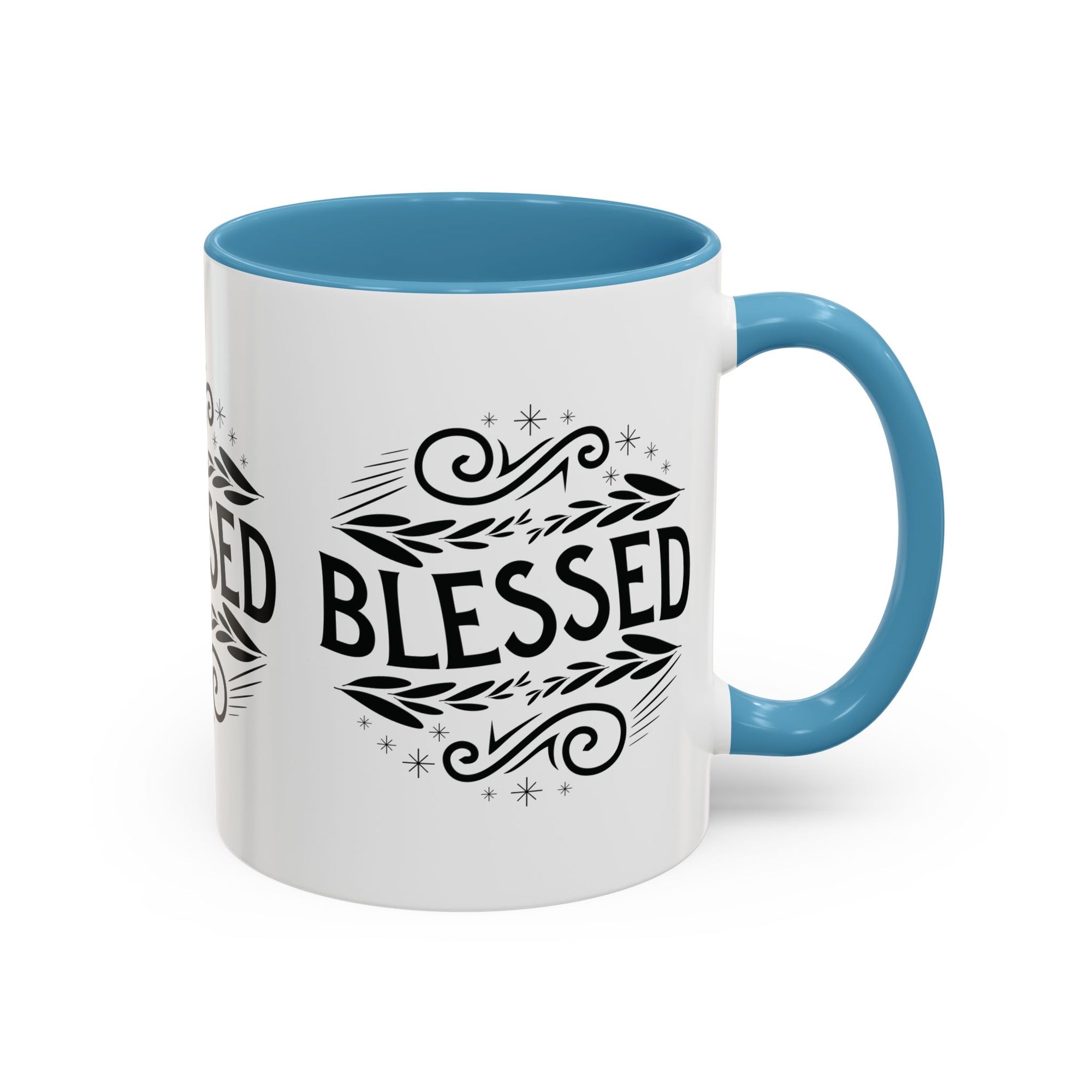 Blessed Accent Coffee Mug - Inspirational Design
