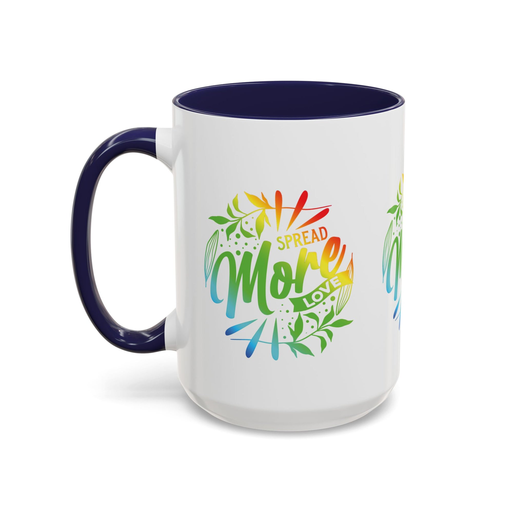 Spread more Love Accent Coffee Mug - Inspirational Design