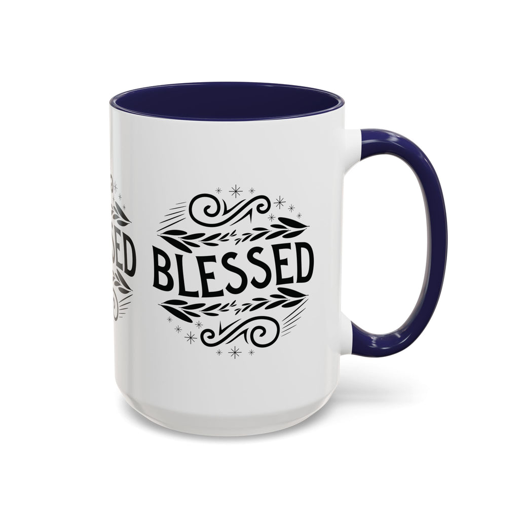Blessed Accent Coffee Mug - Inspirational Design