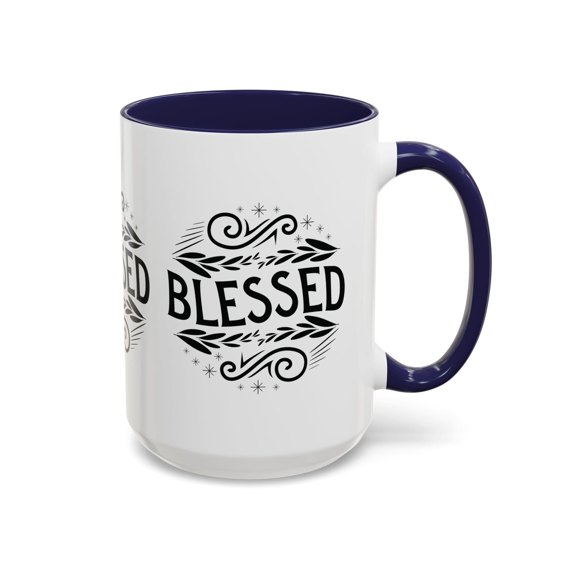 Blessed Accent Coffee Mug - Inspirational Design