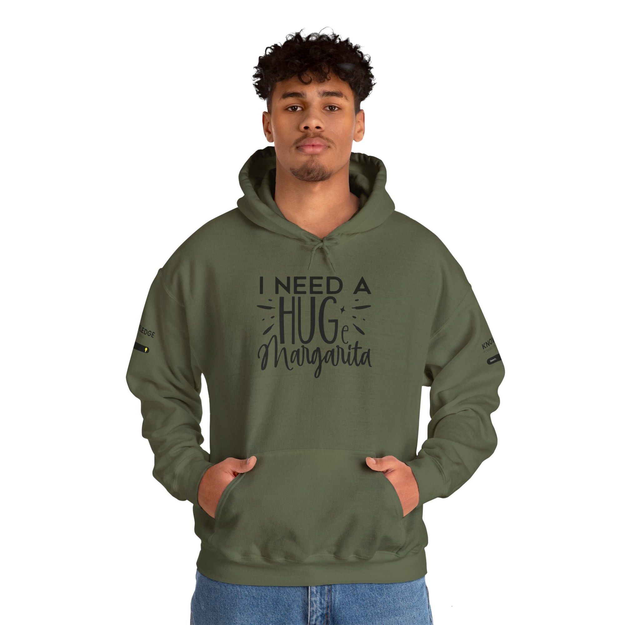 I Need A Huge Margarita Hoodie - Unisex Heavy Blend Sweatshirt
