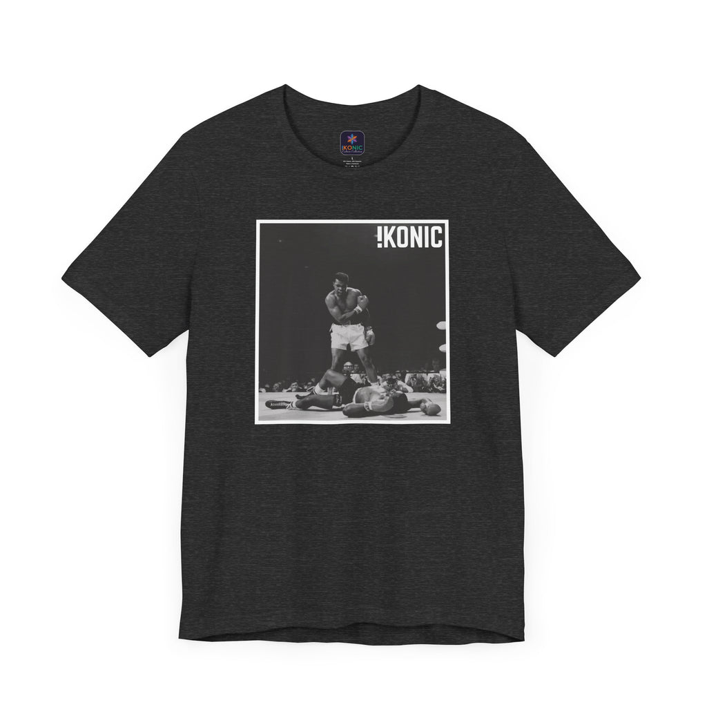 IKONIC Unisex Jersey Tee - Casual Graphic Top for Sports Fans, Everyday Wear, Gift for Him/Her, Street Style Fashion, The Boxer