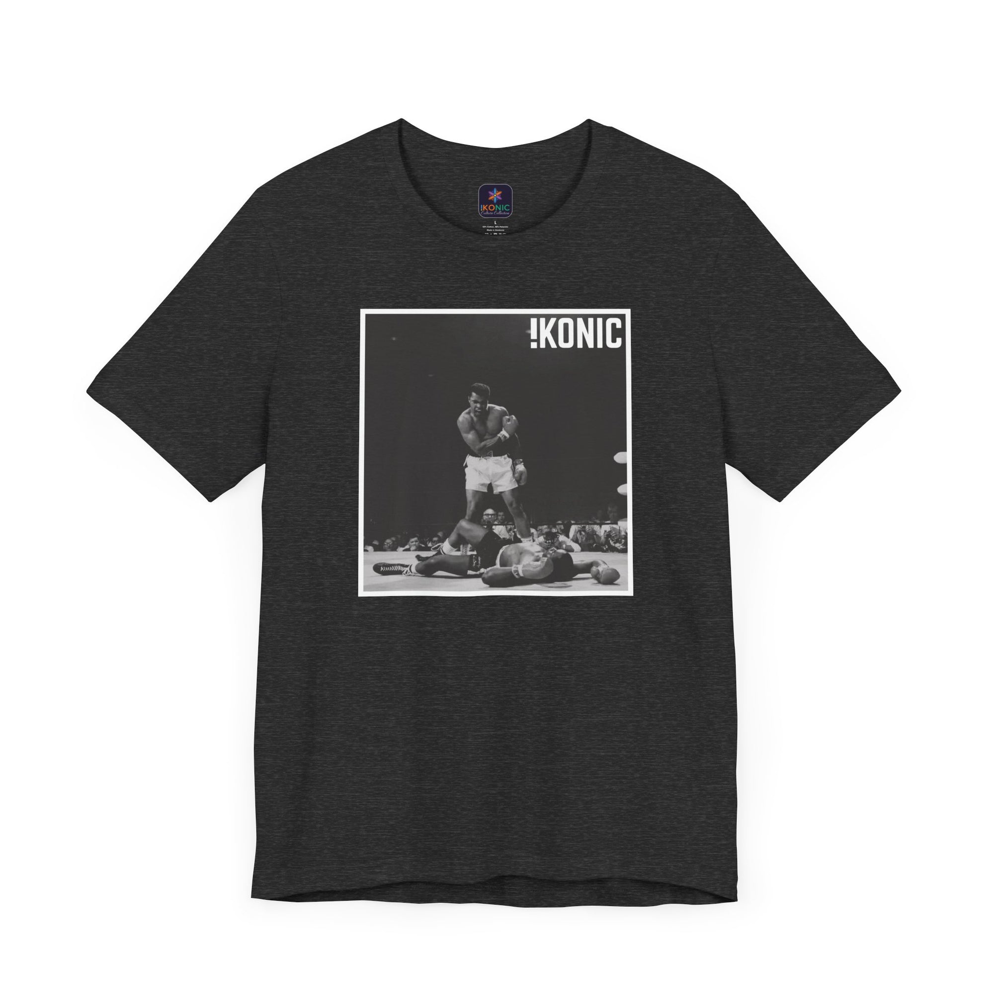 IKONIC Unisex Jersey Tee - Casual Graphic Top for Sports Fans, Everyday Wear, Gift for Him/Her, Street Style Fashion, The Boxer