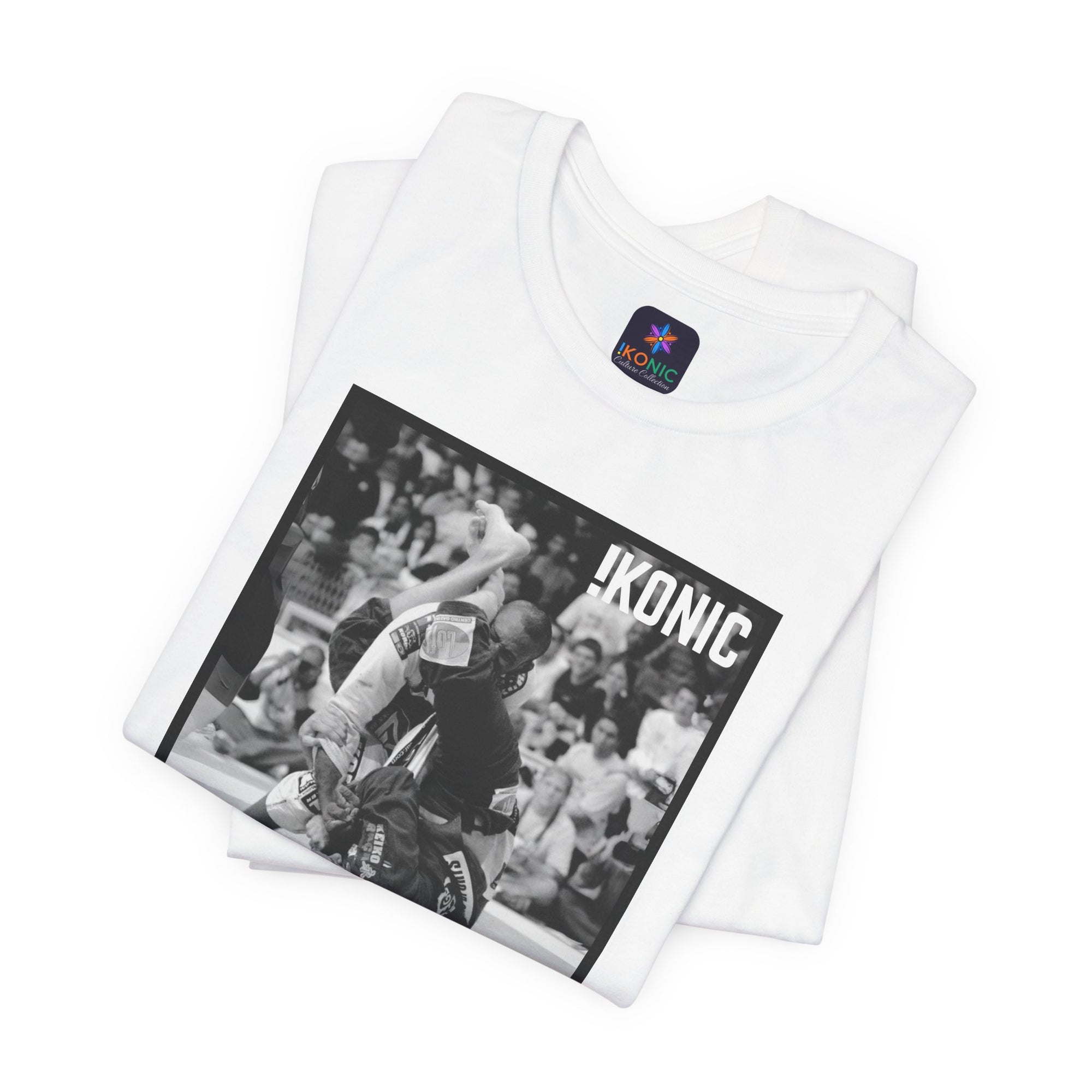 IKONIC Unisex Jersey Tee - Casual Graphic Top for Sports Fans, Everyday Wear, Gift for Him/Her, Street Style Fashion