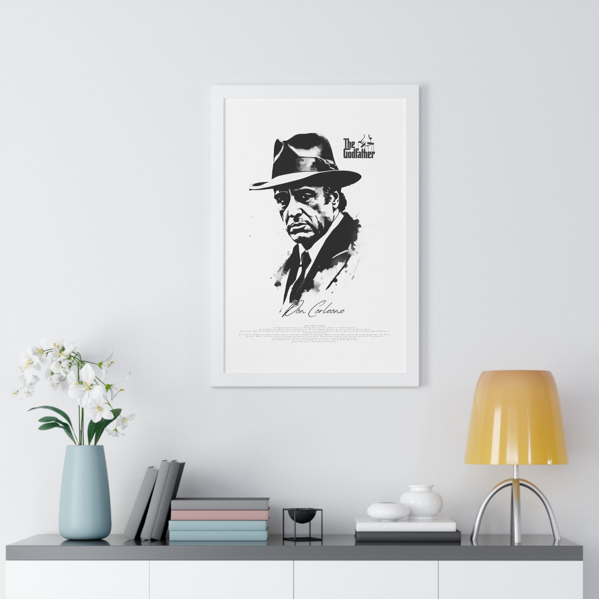Don Corleone Framed Vertical Poster