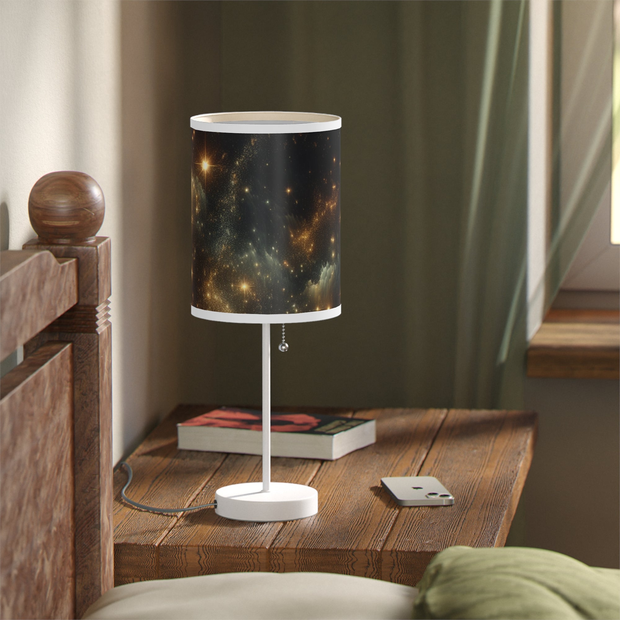 Galaxy-Themed Table Lamp – US/CA Plug