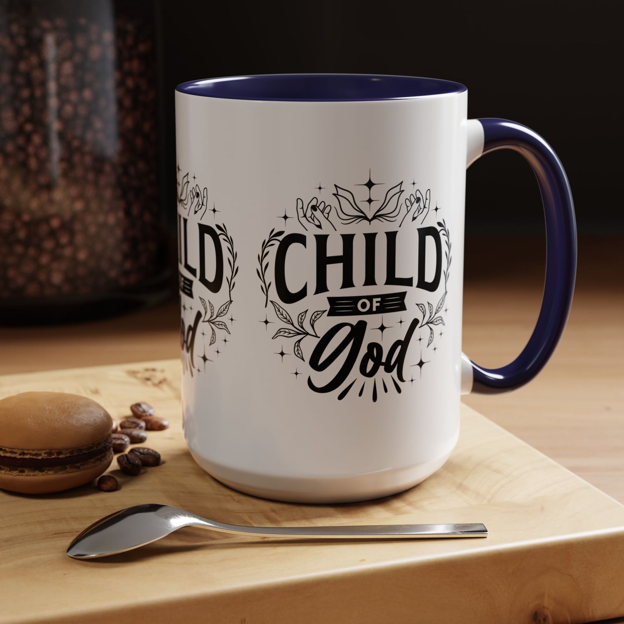 Child of God Accent Coffee Mug - Inspirational Design