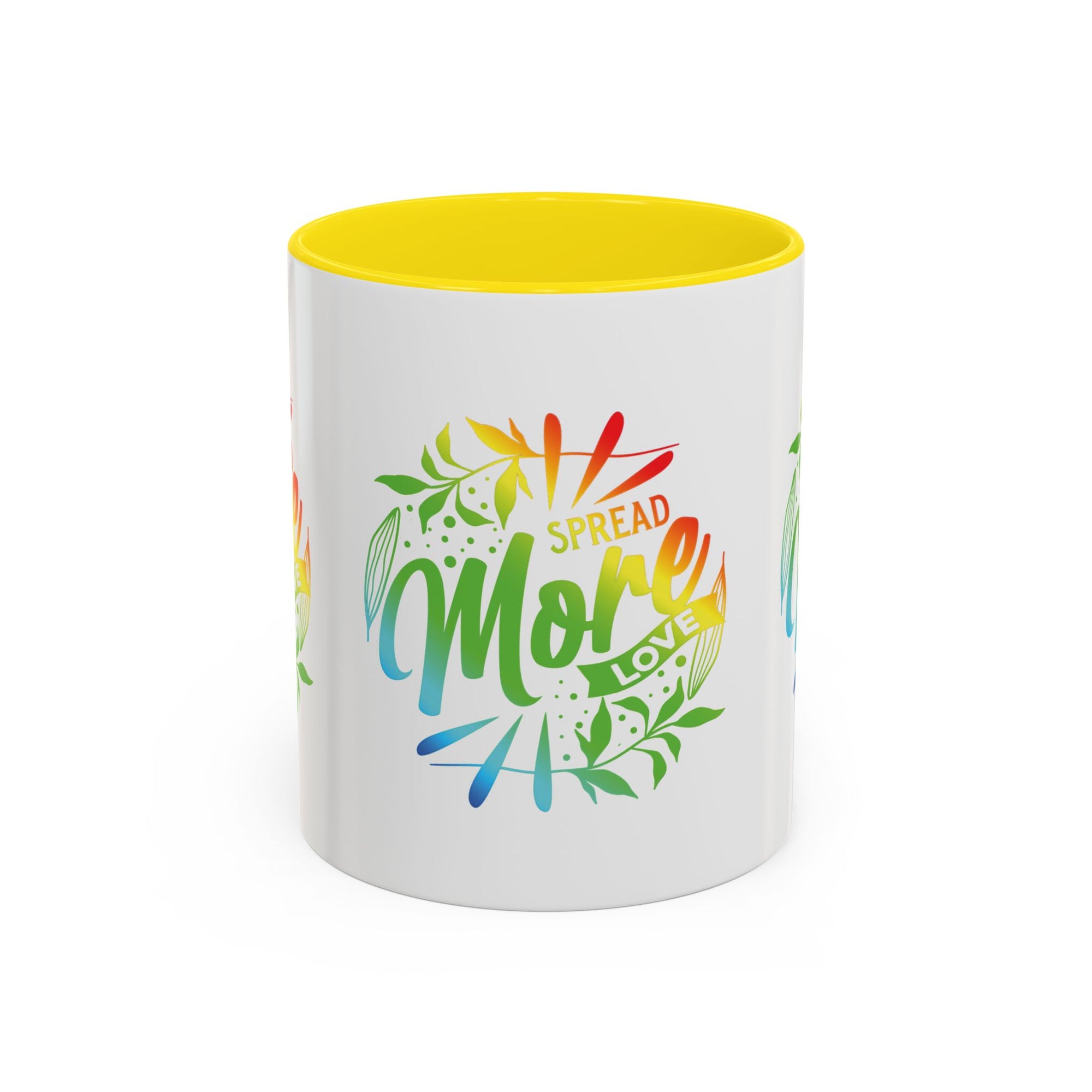 Spread more Love Accent Coffee Mug - Inspirational Design