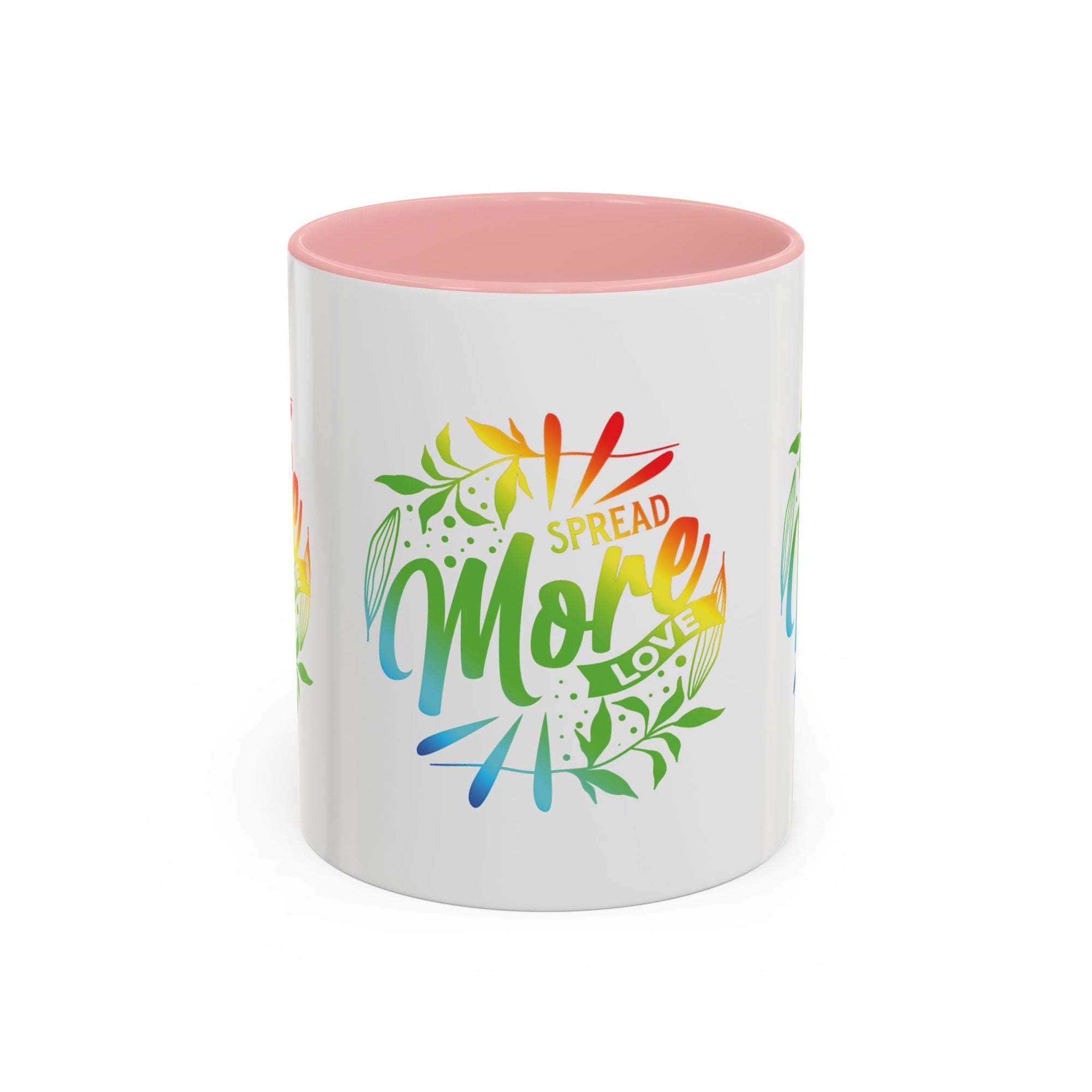 Spread more Love Accent Coffee Mug - Inspirational Design